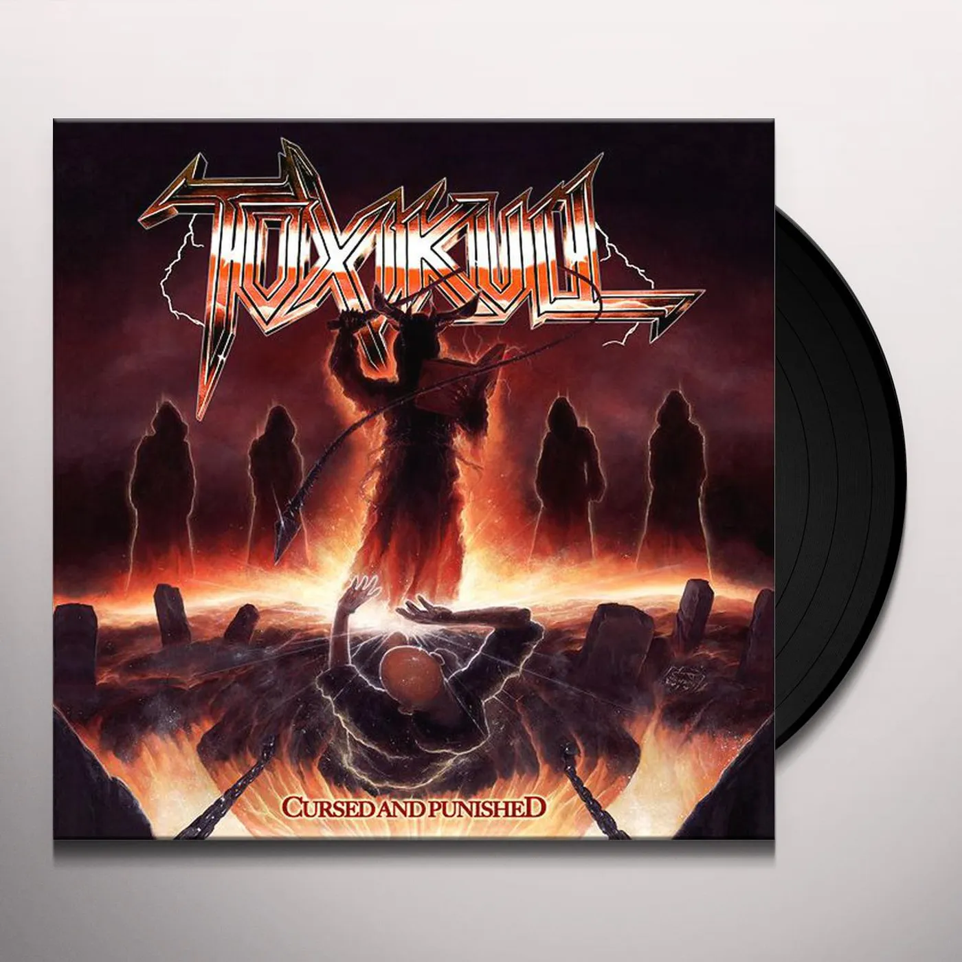 Toxikull Cursed and Punished Vinyl Record