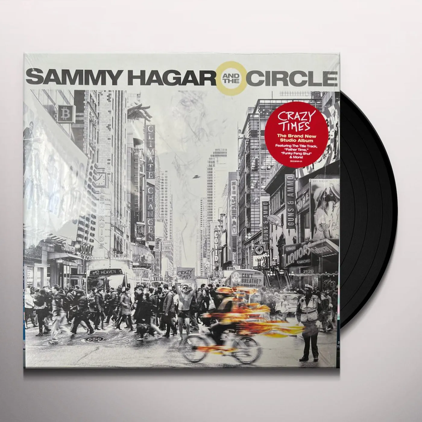 Sammy Hagar & The Circle CRAZY TIM Vinyl Record
