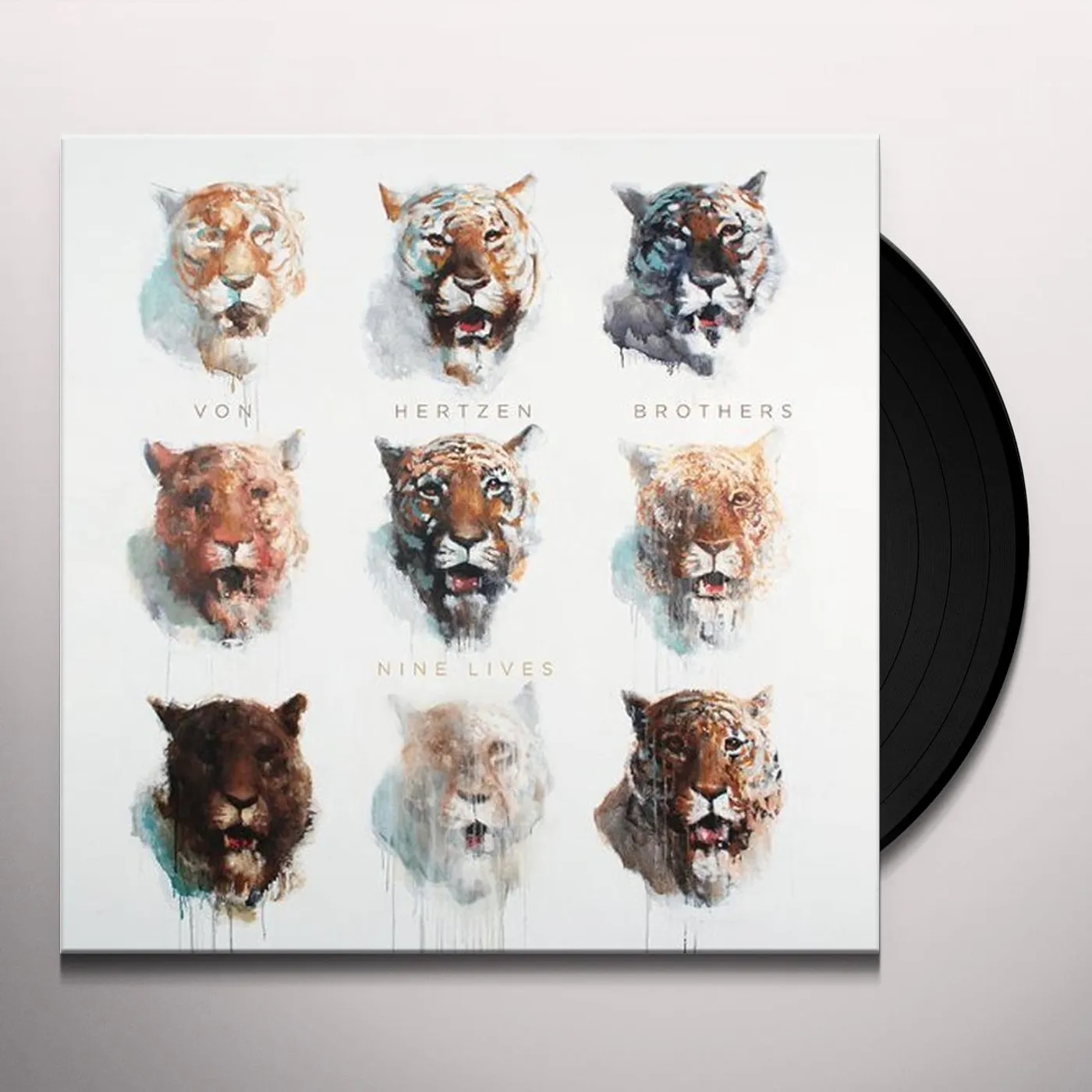 Von Hertzen Brothers NINE LIVES Vinyl Record - Holland Release