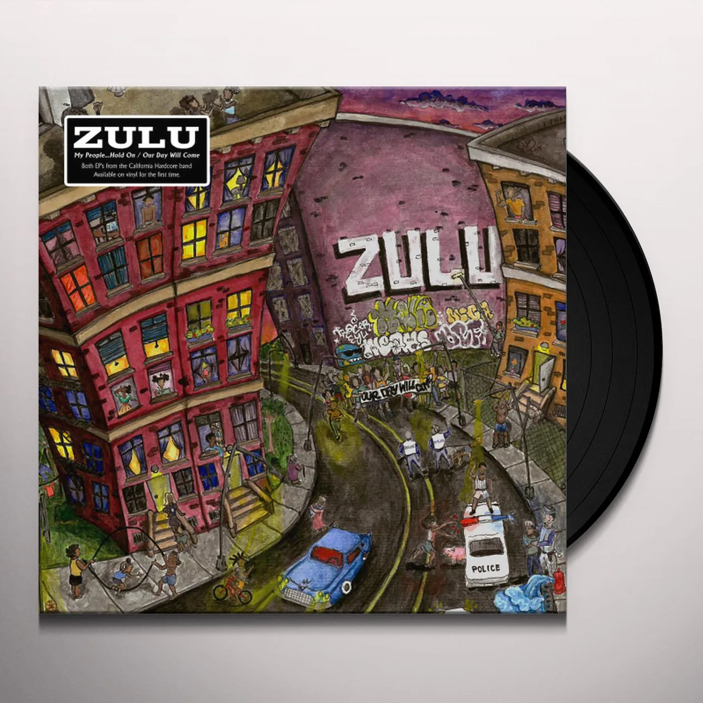 Zulu MY PEOPLE...HOLD ON / OUR DAY WILL COME Vinyl Record