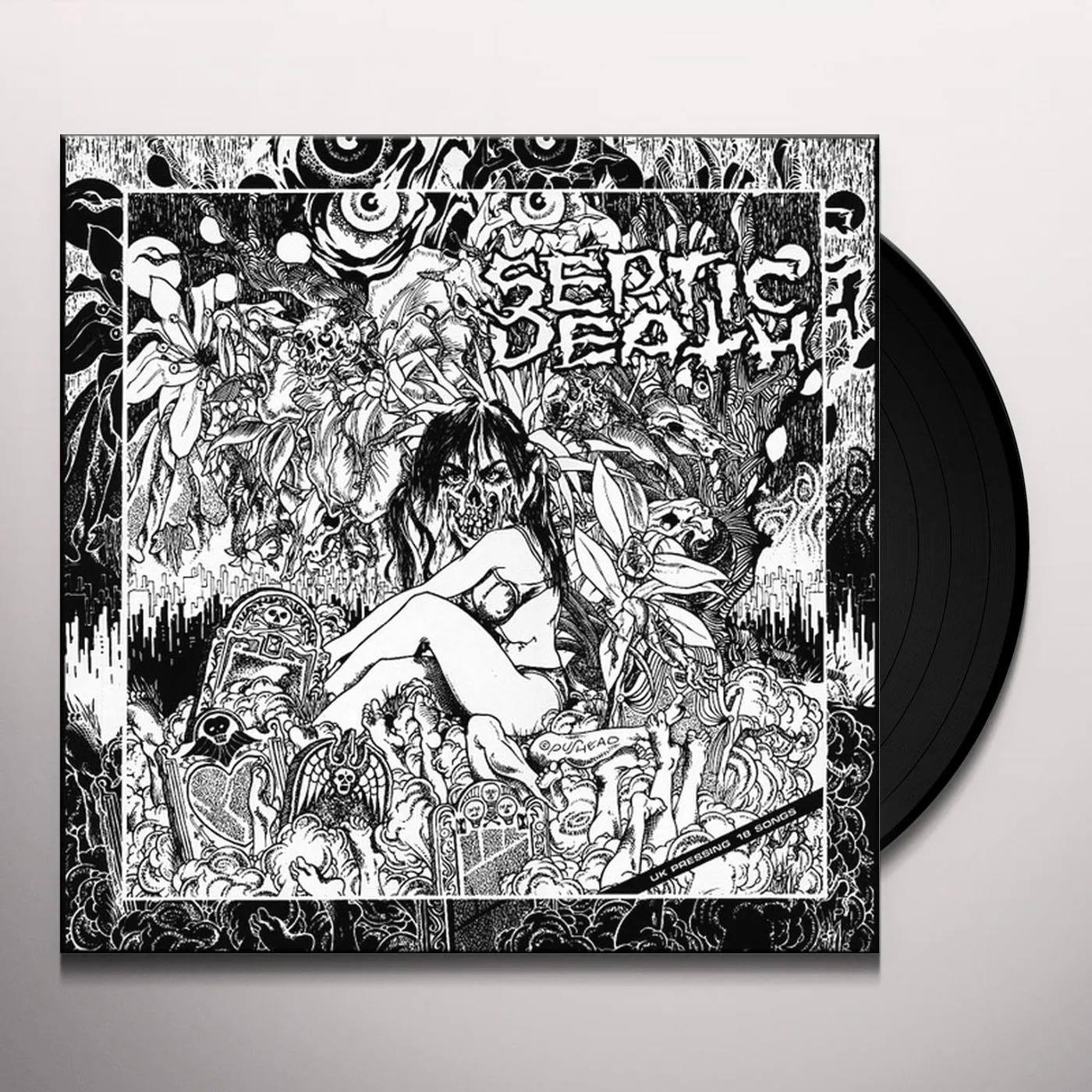 Septic Death NOW THAT I HAVE THE ATTENTION WHAT DO I DO WITH IT Vinyl Record