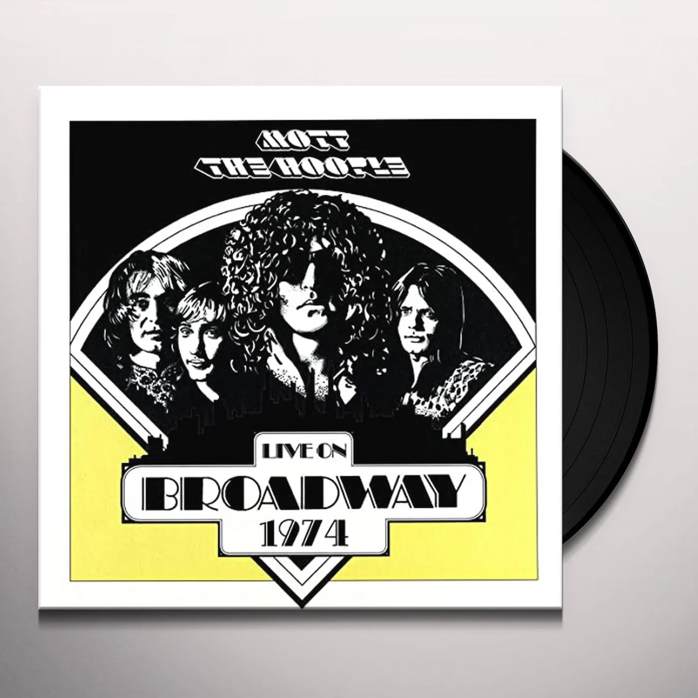 Mott The Hoople LIVE ON BROADWAY 1974 Vinyl Record