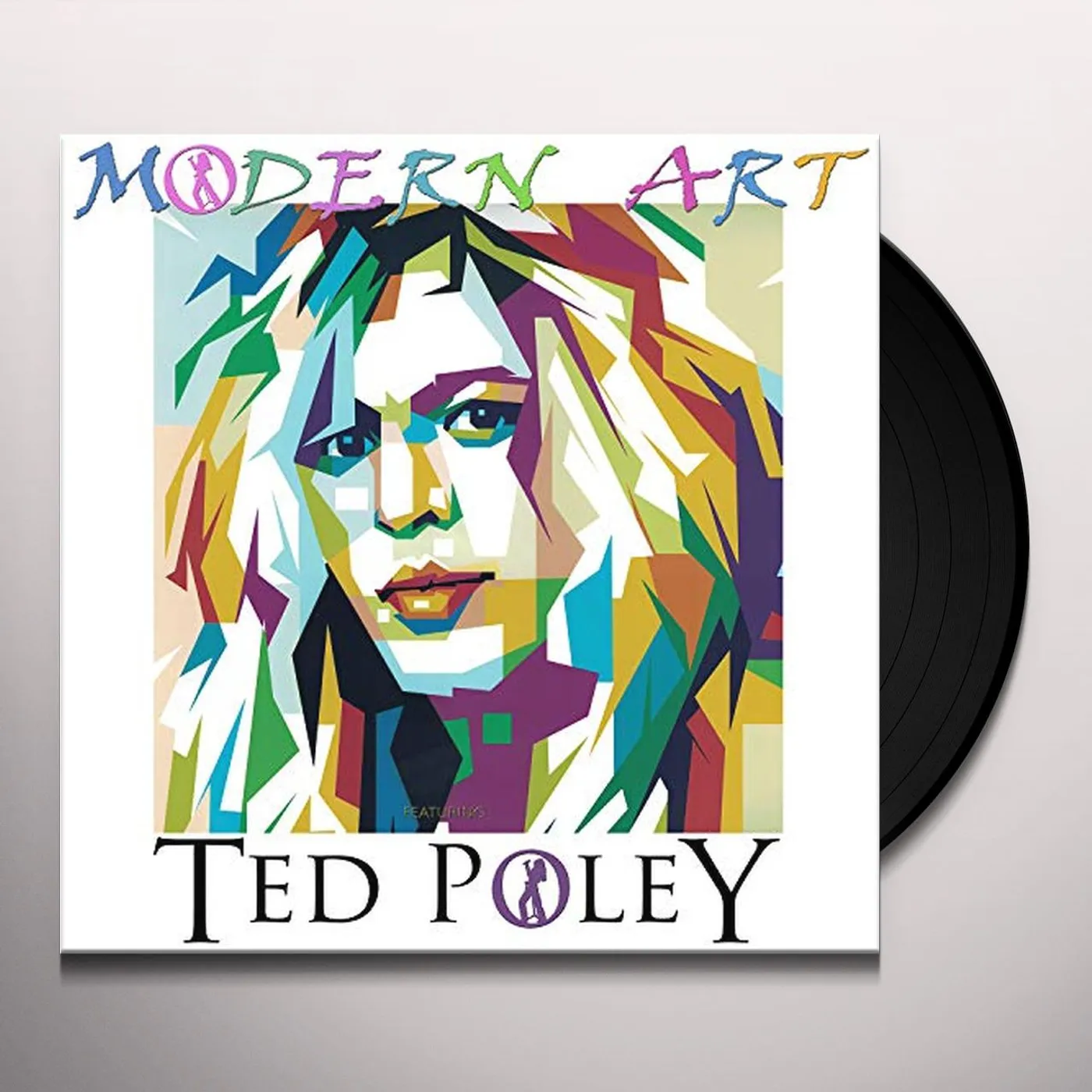 Ted Poley MODERN ART Vinyl Record