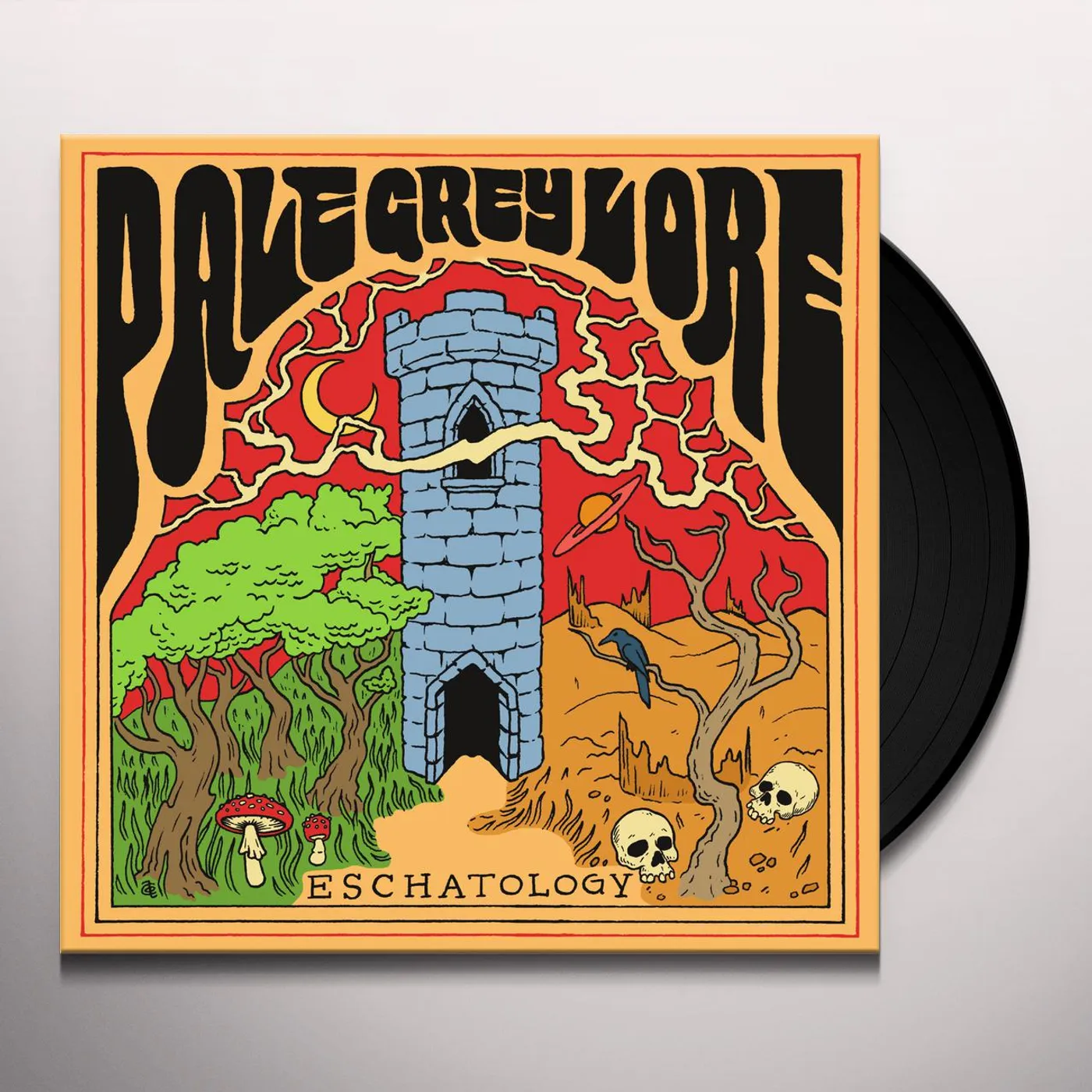 Pale Grey Lore ESCHATOLOGY (COKE BOTTLE CLEAR 180G VINYL) Vinyl Record
