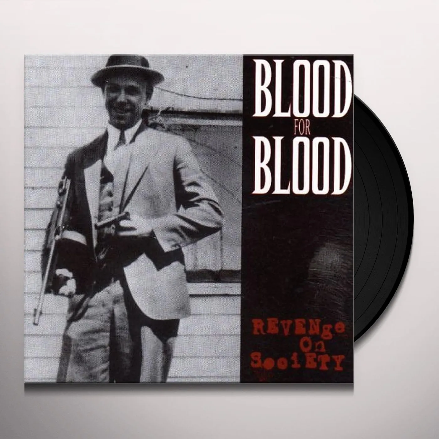 Blood For Blood Revenge On Society Vinyl Record