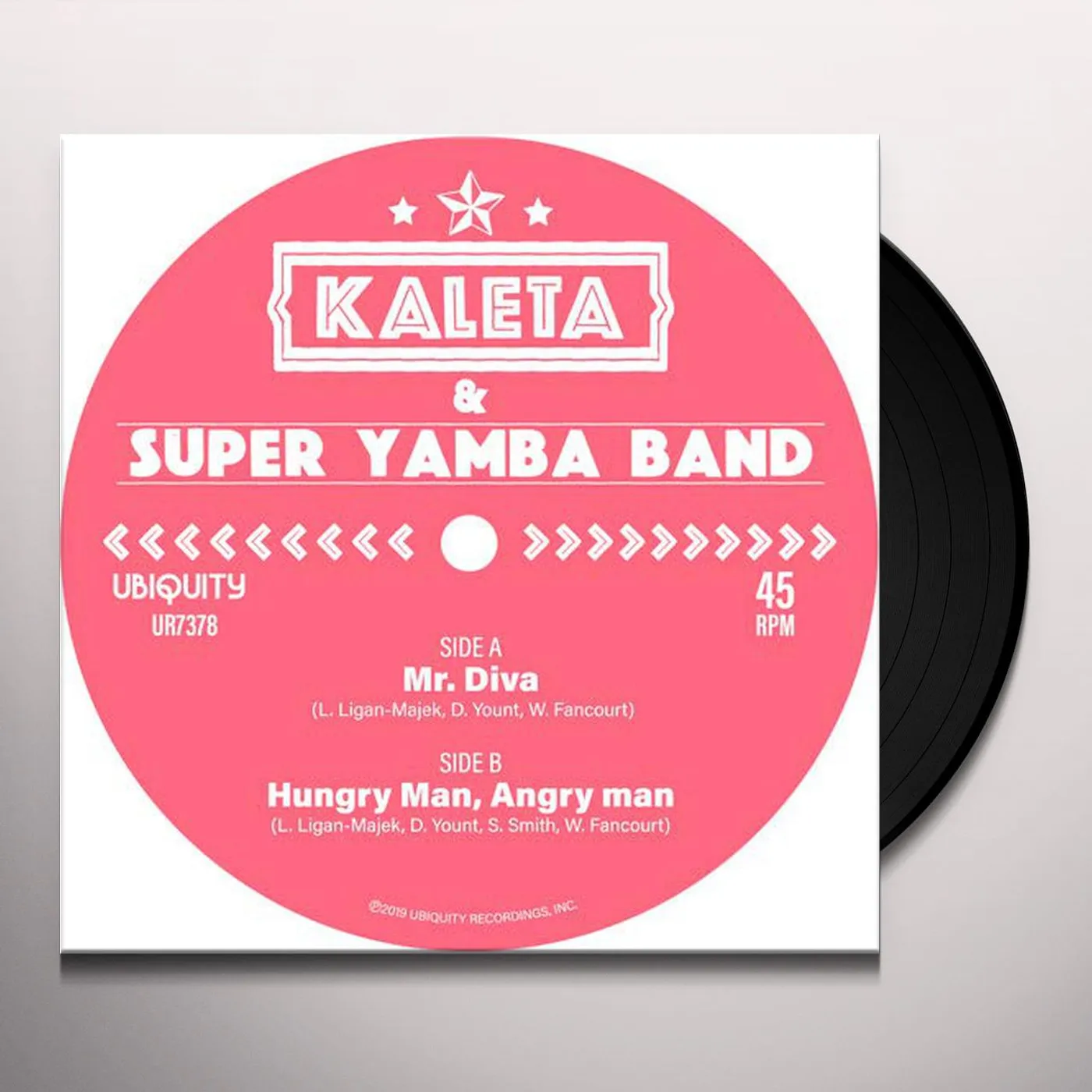Kaleta Mr. Diva/Hungry Man Angry Man Vinyl Record
