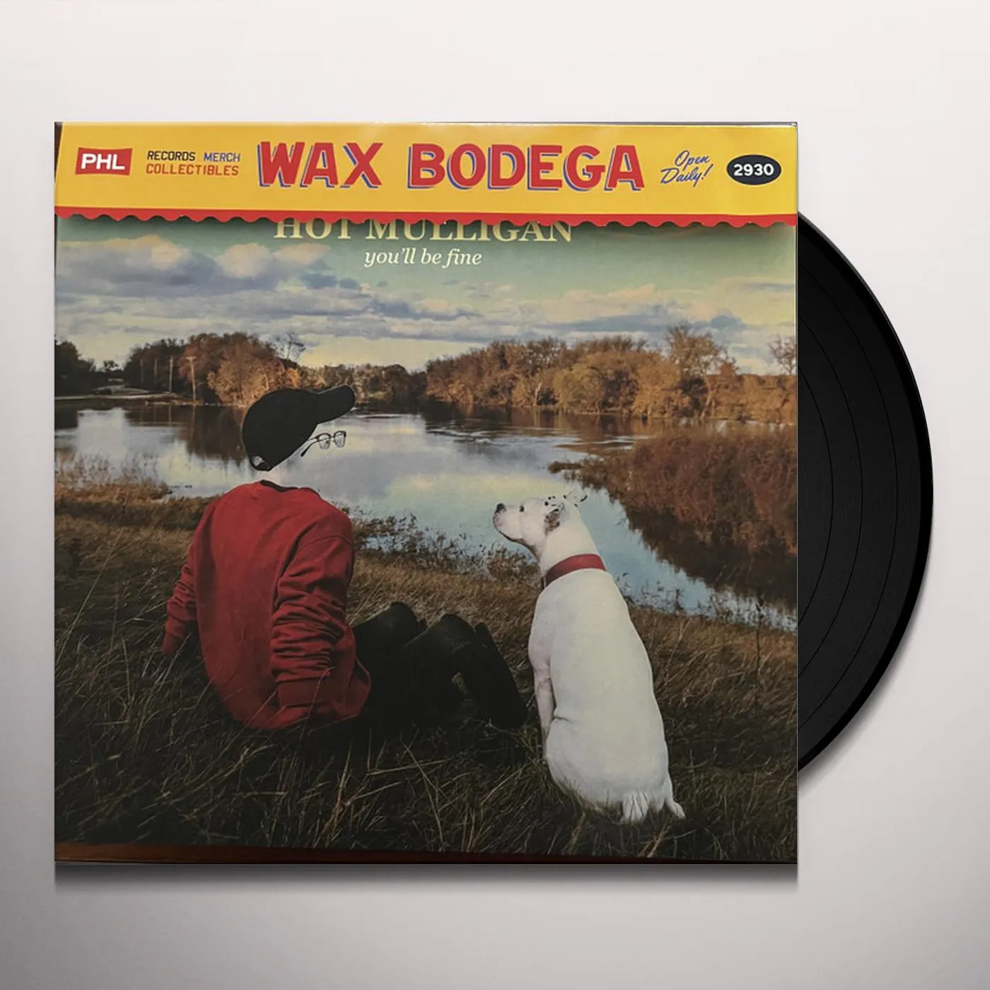 Hot Mulligan YOU'LL BE FINE (WHITE/RED VINYL) Vinyl Record