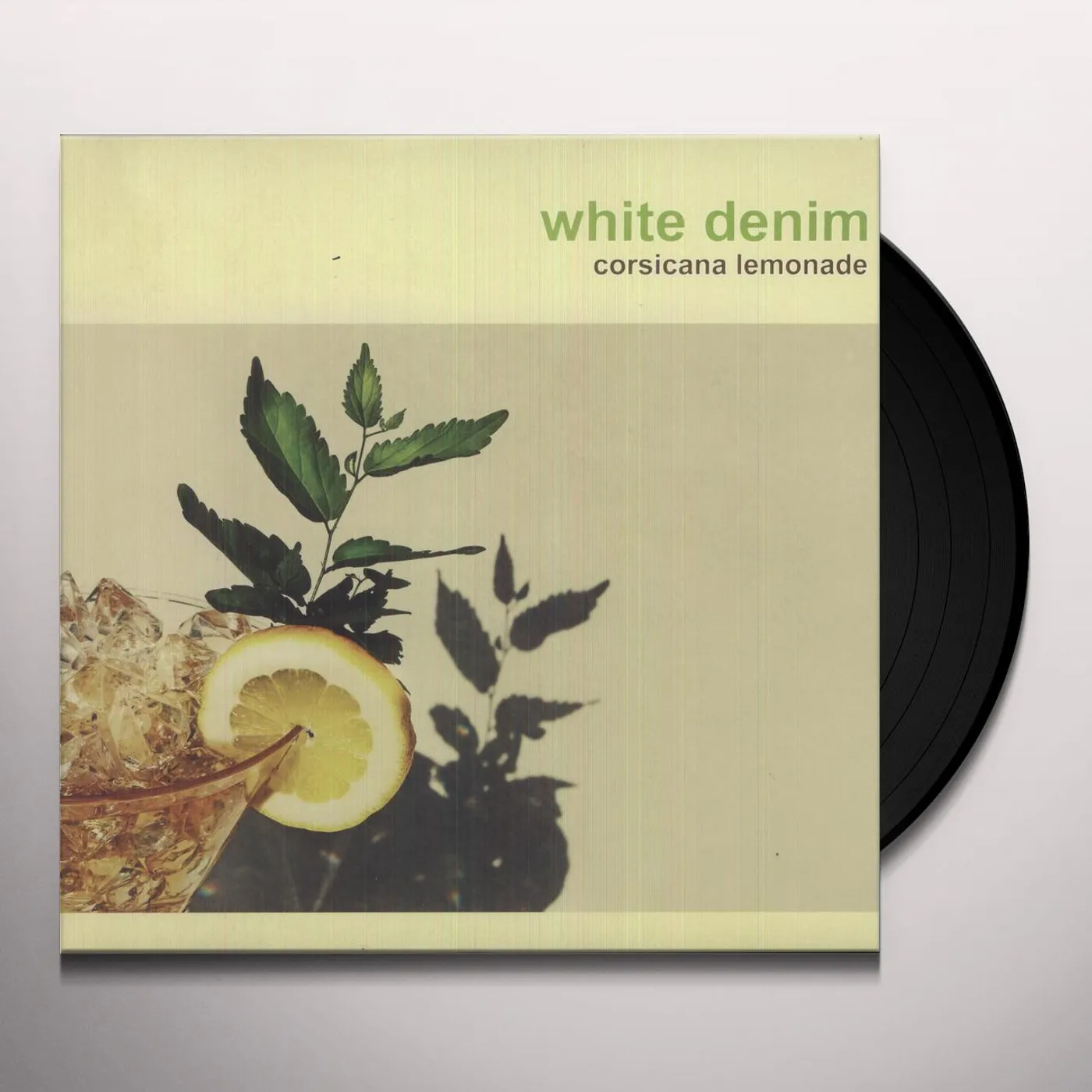 White Denim Corsicana Lemonade Vinyl Record
