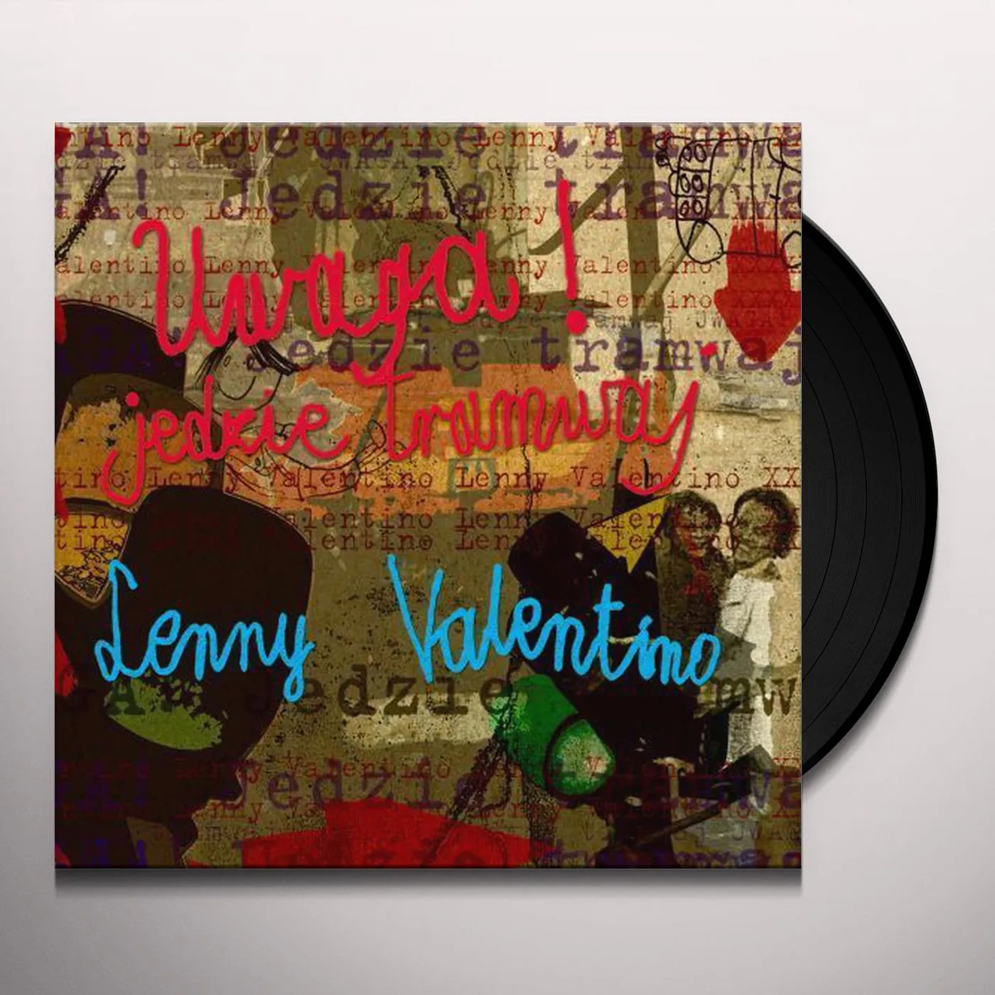 Lenny Valentino UWAGA JEDZIE TRAMWAJ Vinyl Record