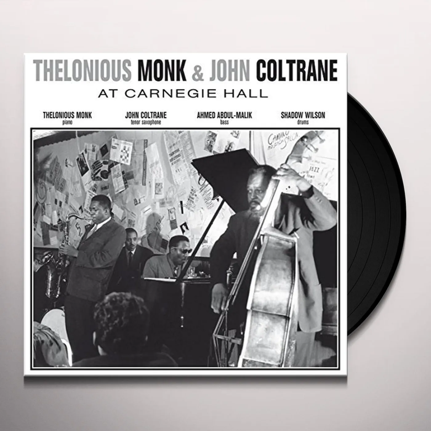 Thelonious Monk & John Coltrane AT CARNEGIE HALL NOVEMBER 29 1957 Vinyl Record