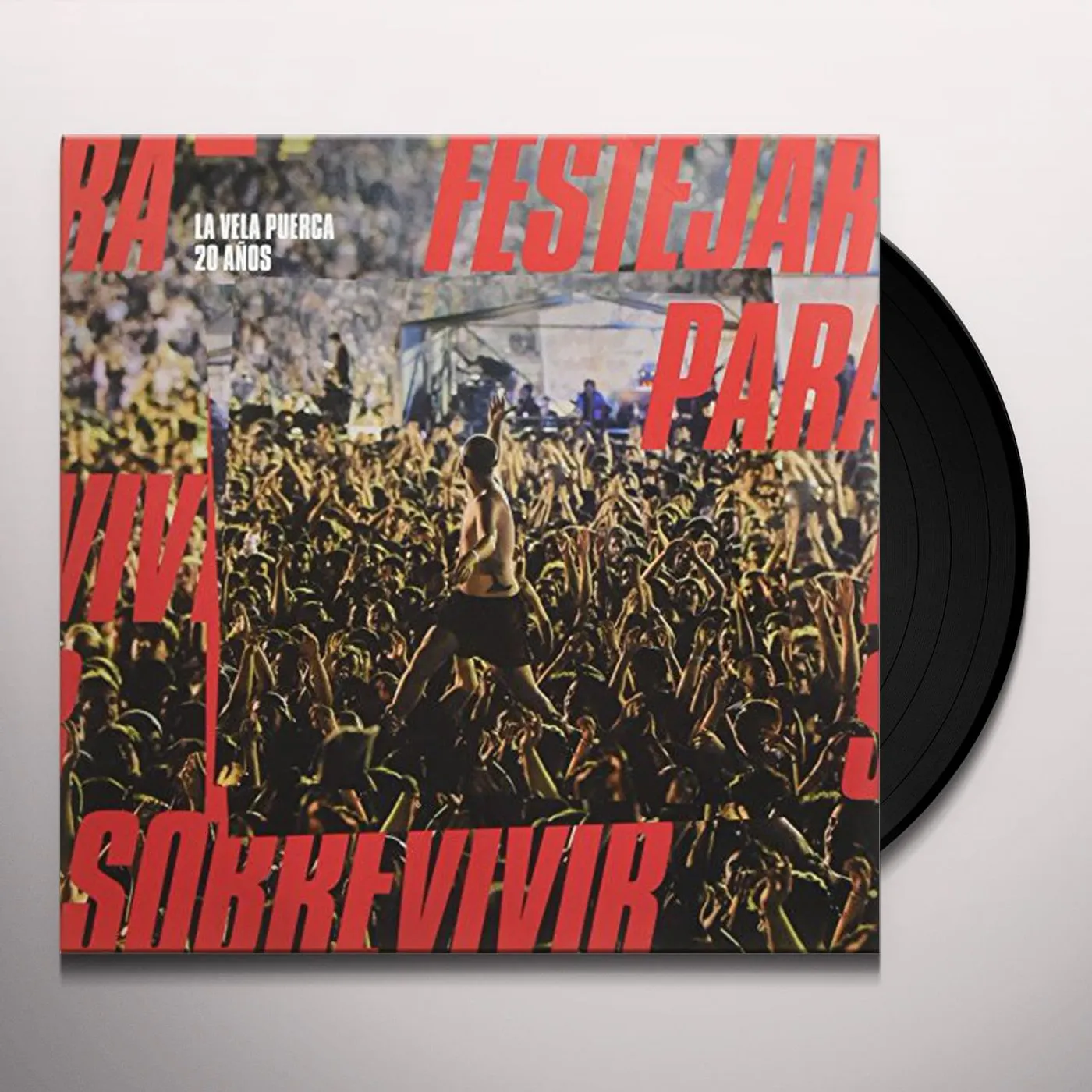 La Vela Puerca 20 ANOS FESTEJAR PARA SOBREVIVIR Vinyl Record