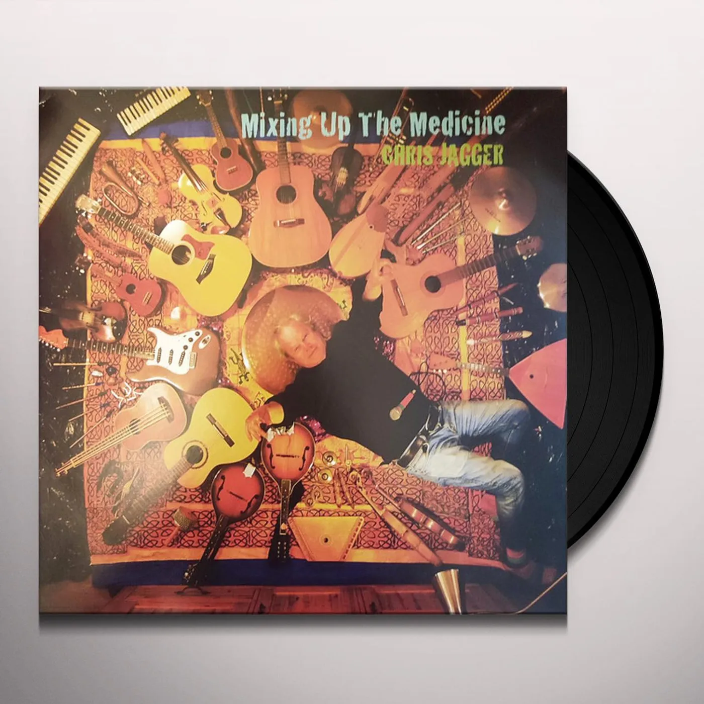 Chris Jagger Mixing up the Medicine Vinyl Record