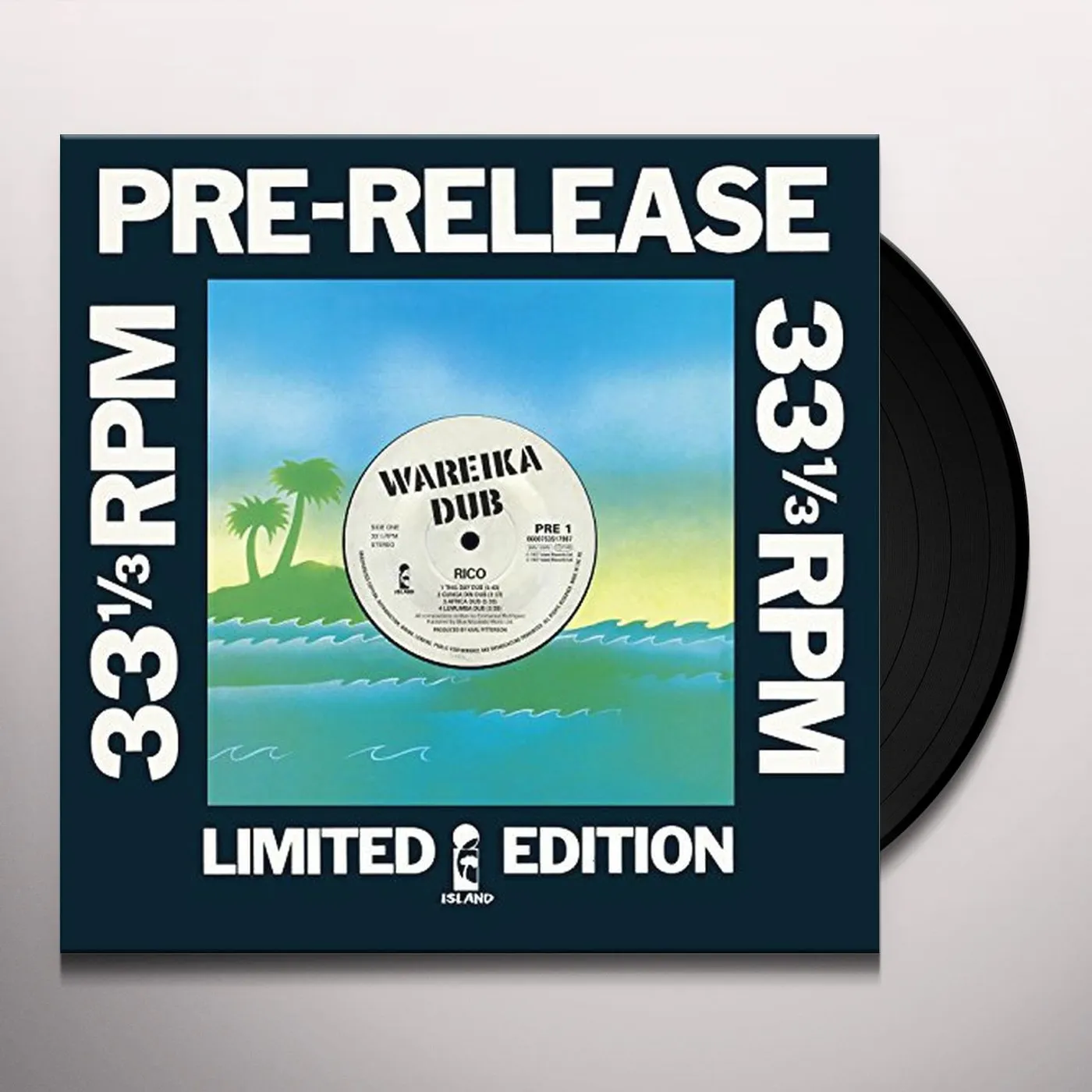 Rico Wareika Dub Vinyl Record