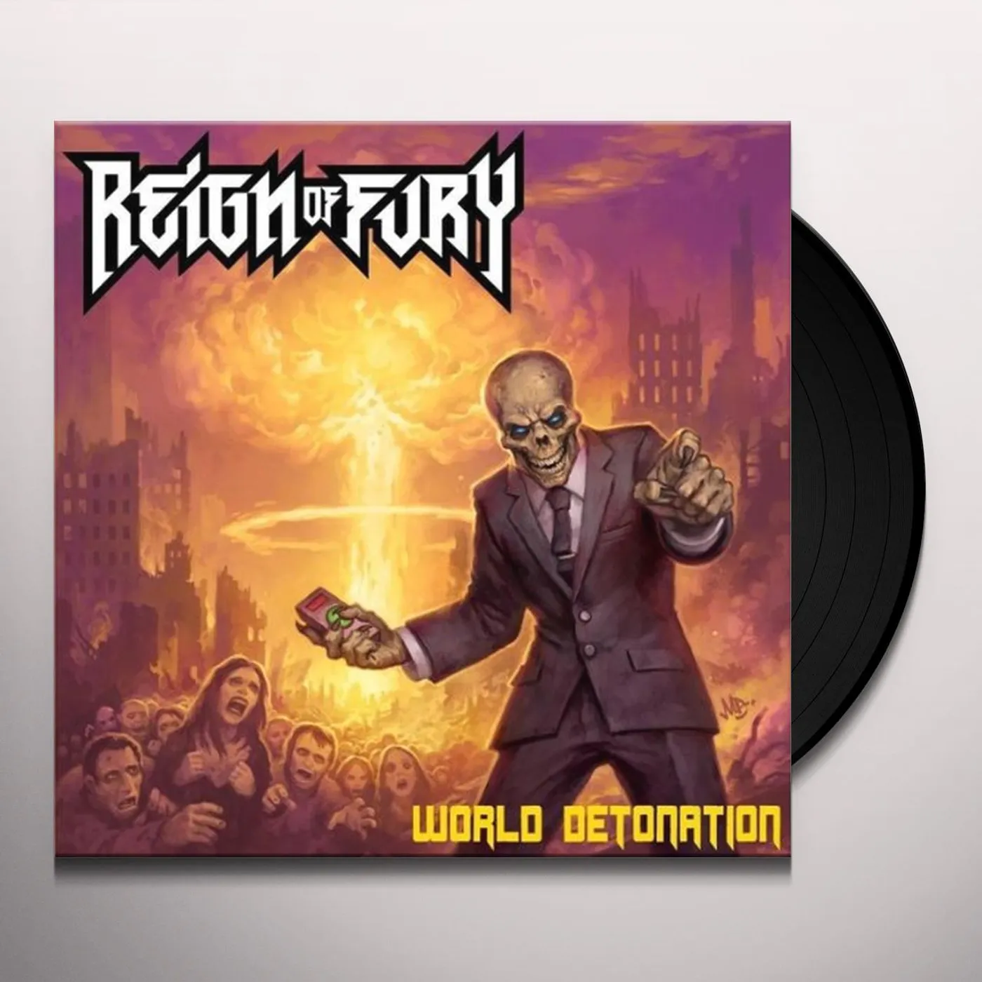 Reign of Fury World Detonation Vinyl Record