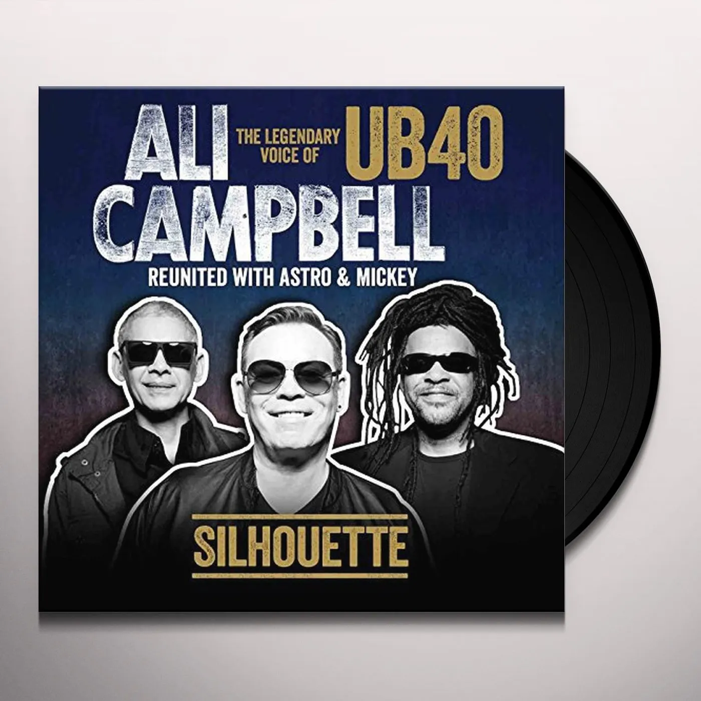 Ali Campbell Silhouette Vinyl Record