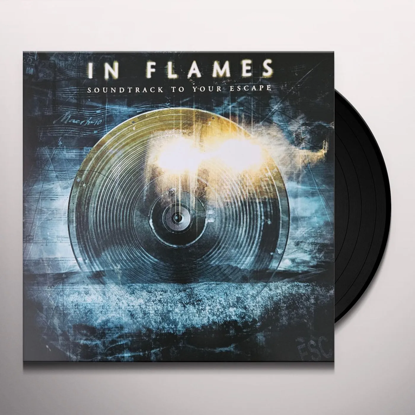 In Flames SOUNDTRACK TO YOUR ESCAPE (20TH ANN/YELLOW VINYL/2LP) Vinyl Record