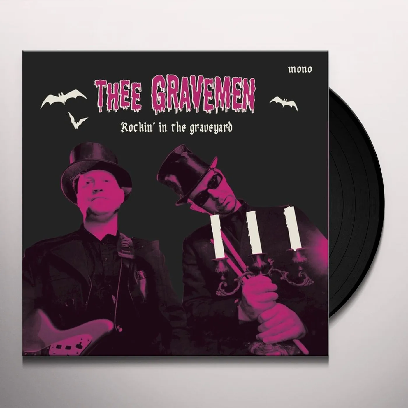 Thee Gravemen ROCKIN IN THE GRAVEYARD Vinyl Record