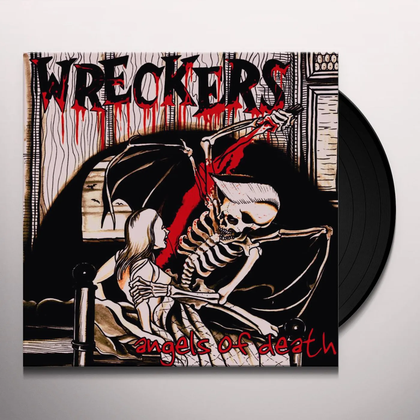 Wreckers ANGEL OF DEATH Vinyl Record