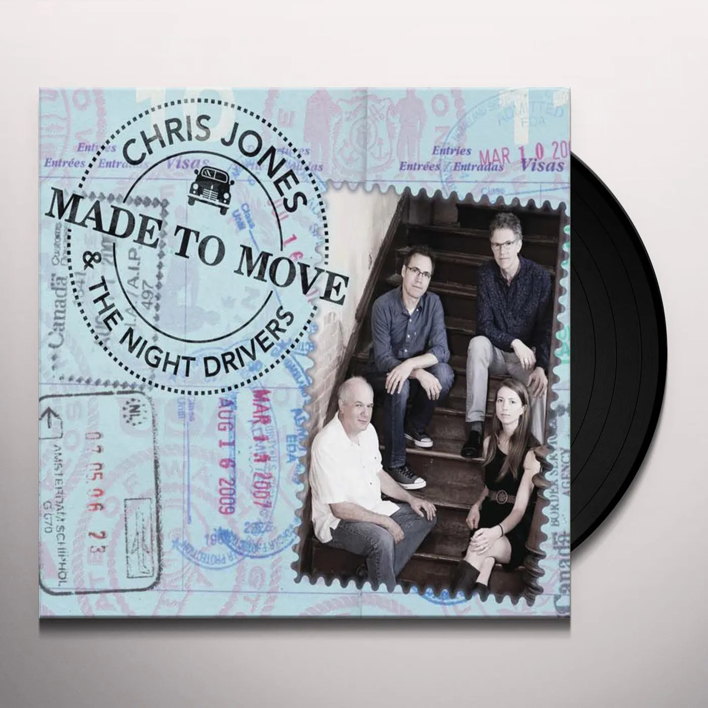 Chris Jones & The Night Drivers MADE TO MOVE CD