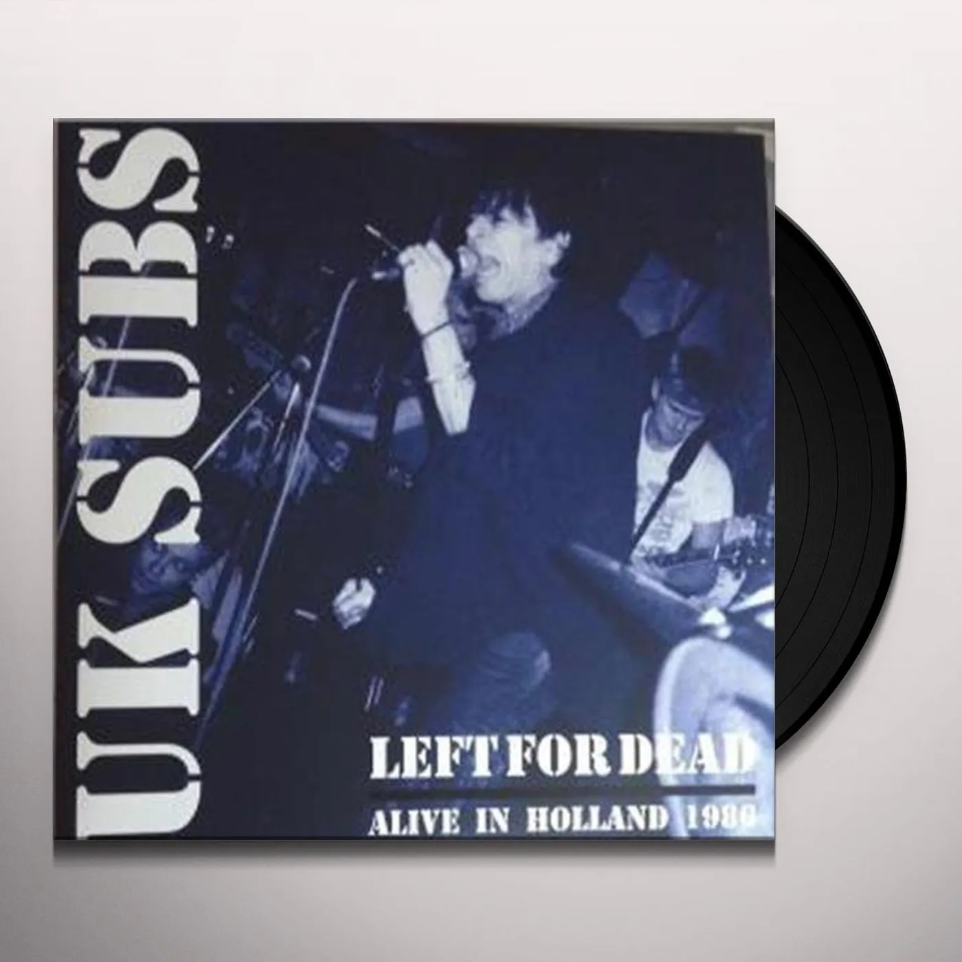 U.K. Subs LEFT FOR DEAD Vinyl Record