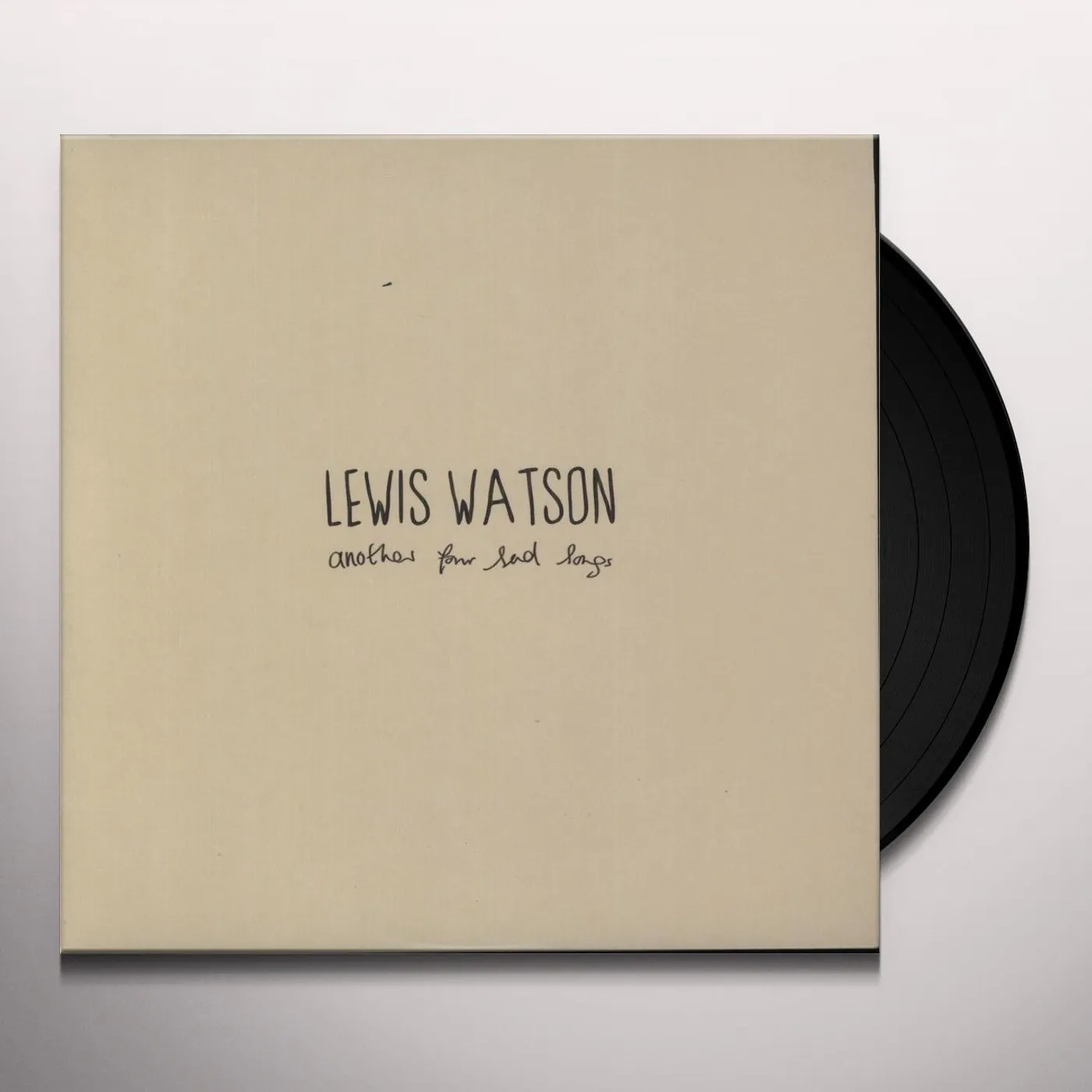 Lewis Watson ANOTHER FOUR SAD SONGS Vinyl Record - UK Release