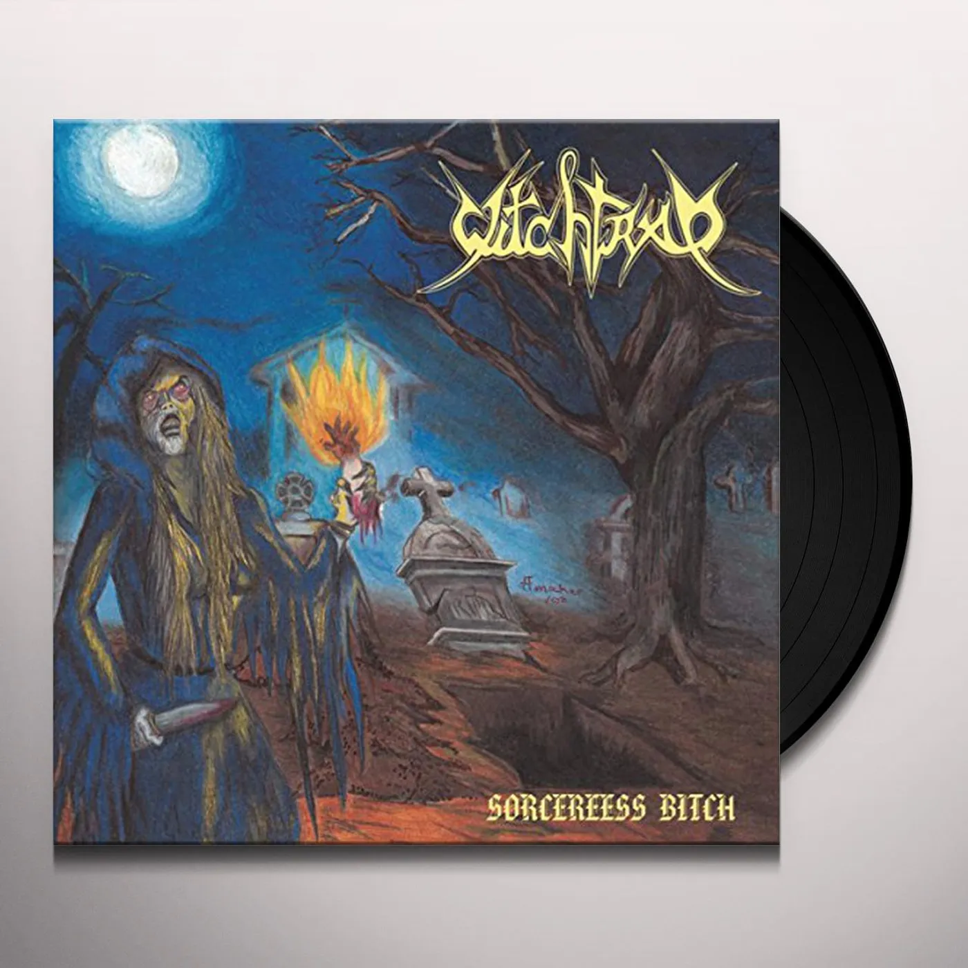 Witchtrap SORCERESS BITCH Vinyl Record