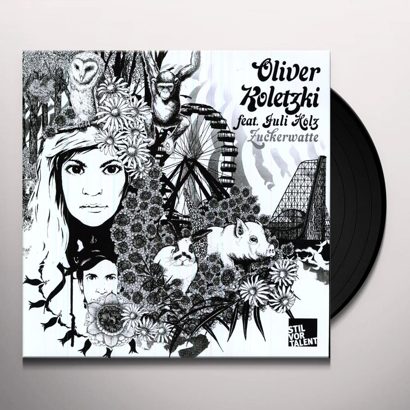 Oliver Koletzki Zuckerwatte Vinyl Record