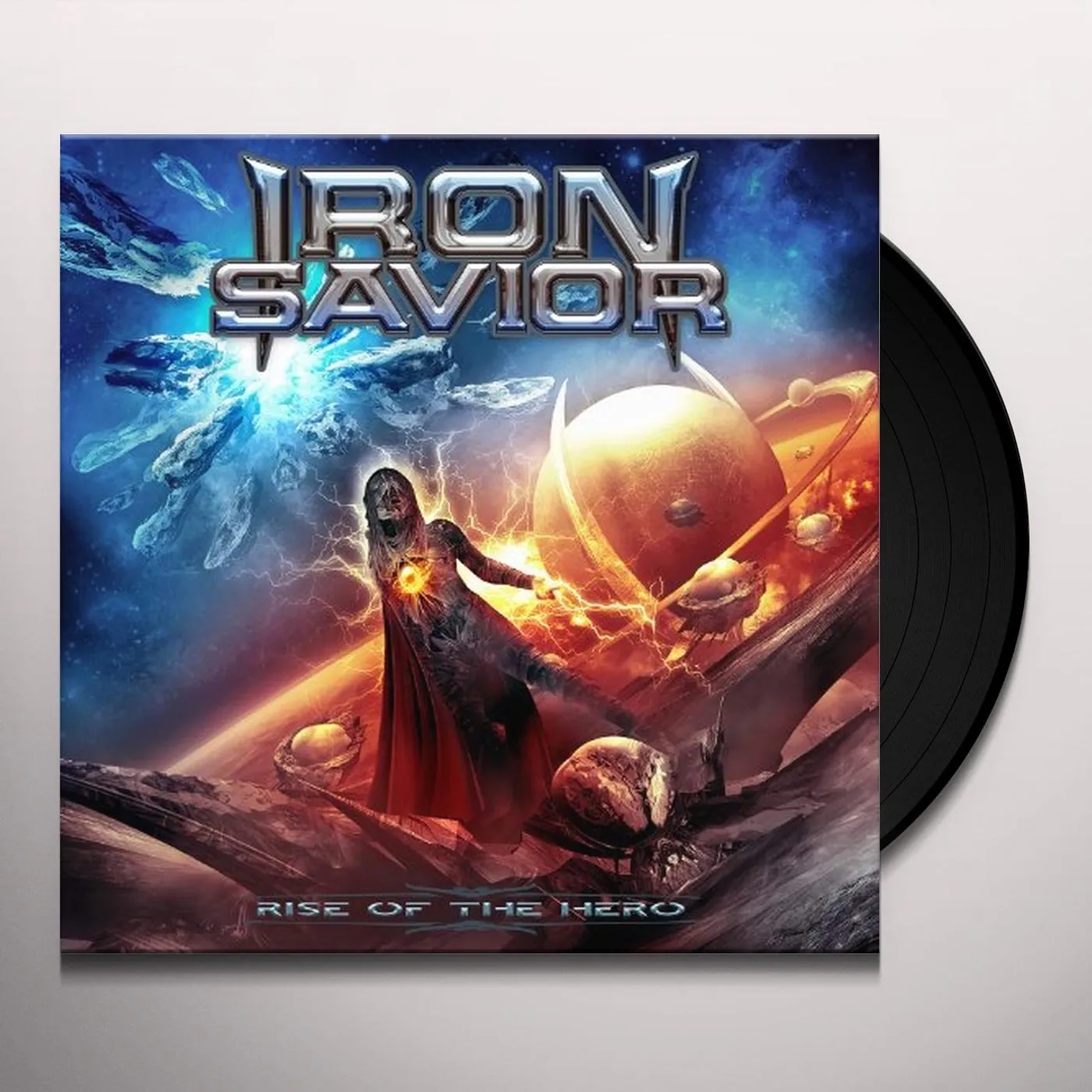Iron Savior Rise Of The Hero Vinyl Record
