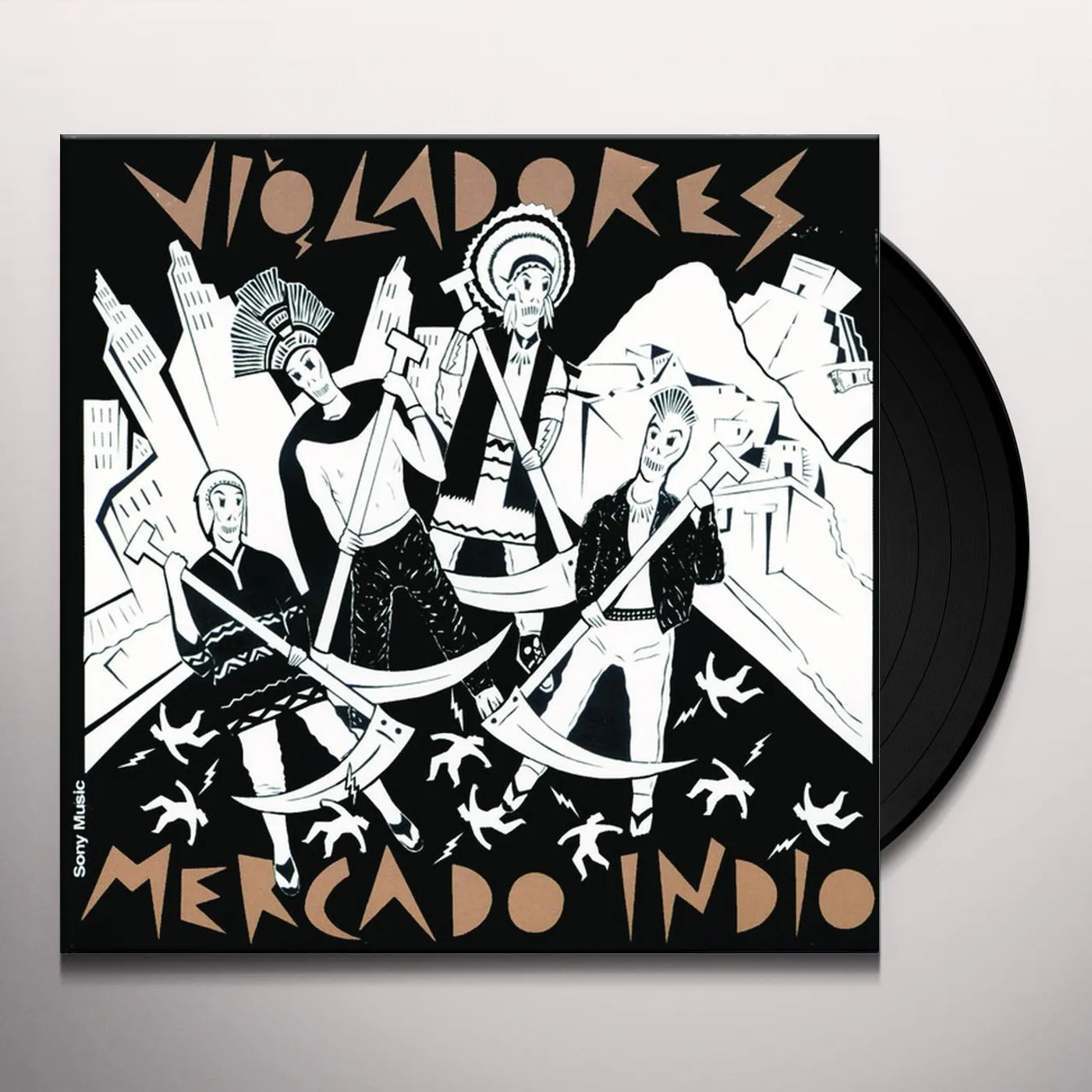 Los Violadores Mercado Indio Vinyl Record
