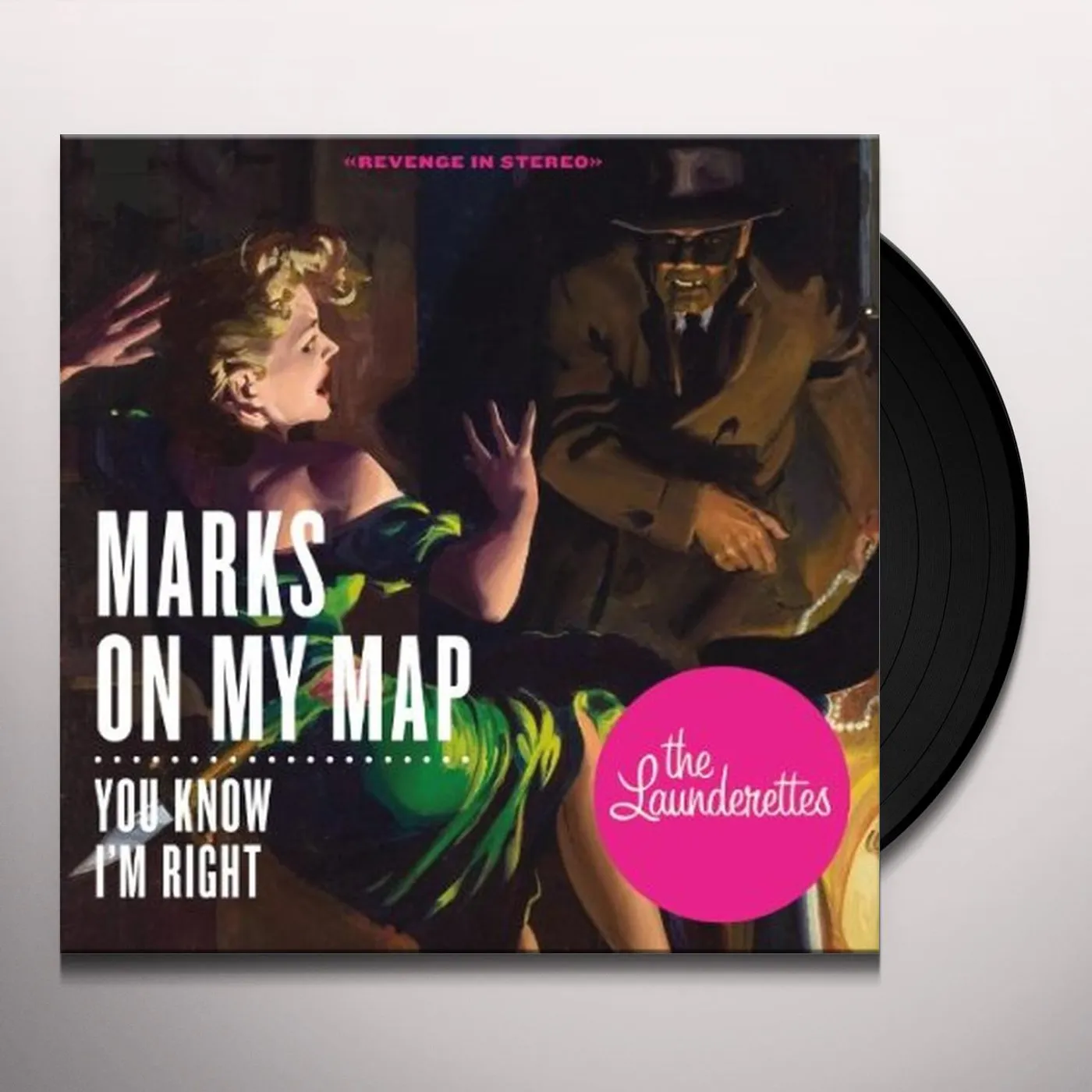 The Launderettes MARKS ON MY MAP Vinyl Record