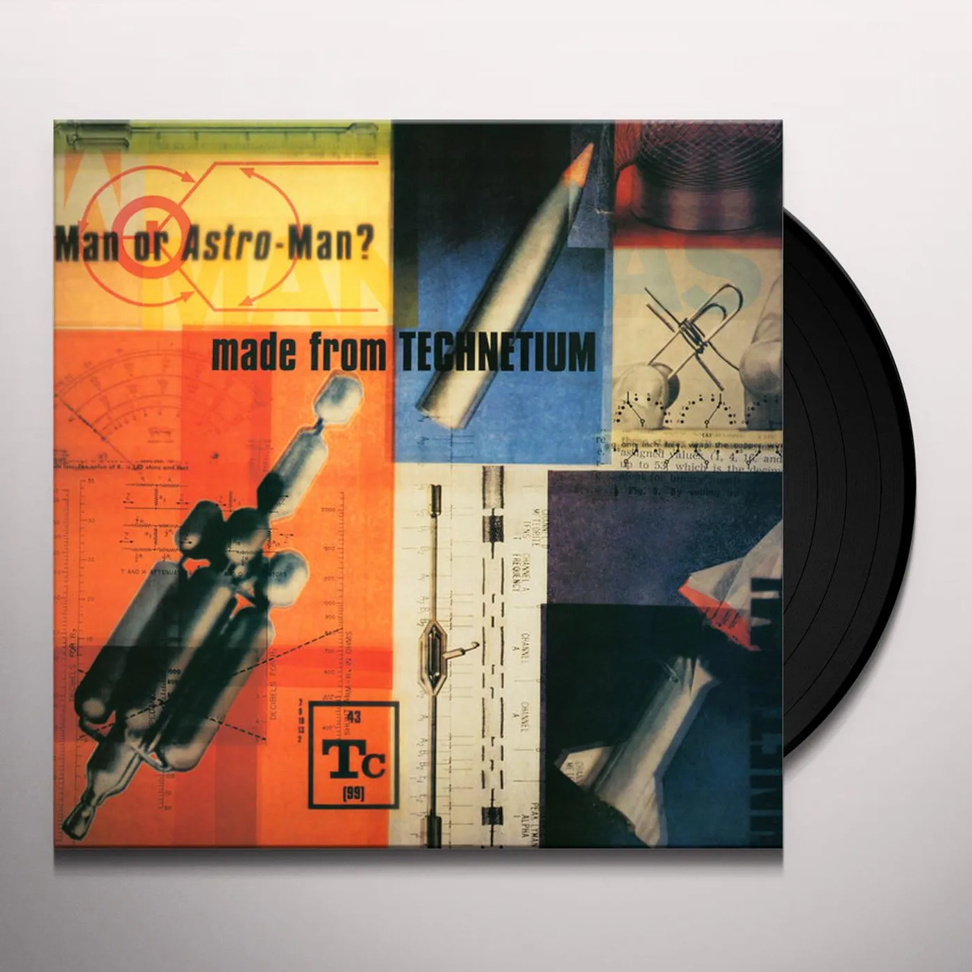 Man Or Astro-Man? Made from Technetium Vinyl Record