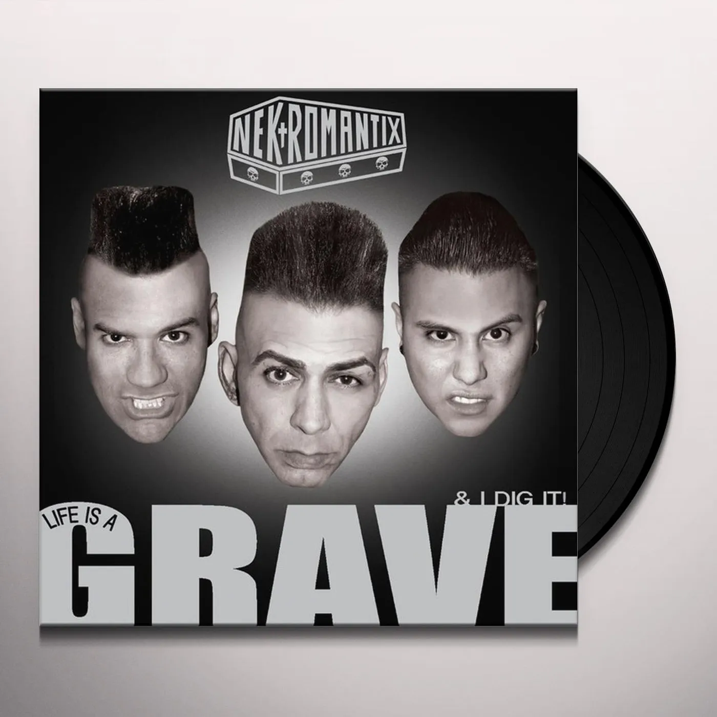 Nekromantix Life Is A Grave And I Dig It Vinyl Record