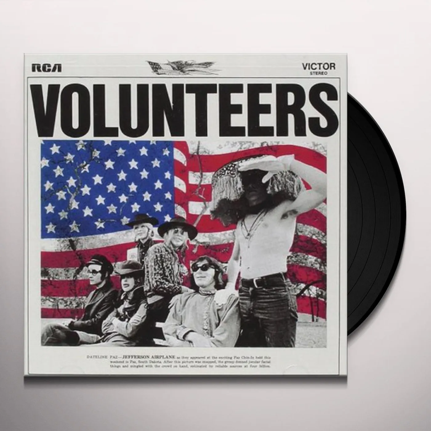 Jefferson Airplane Volunteers Vinyl Record