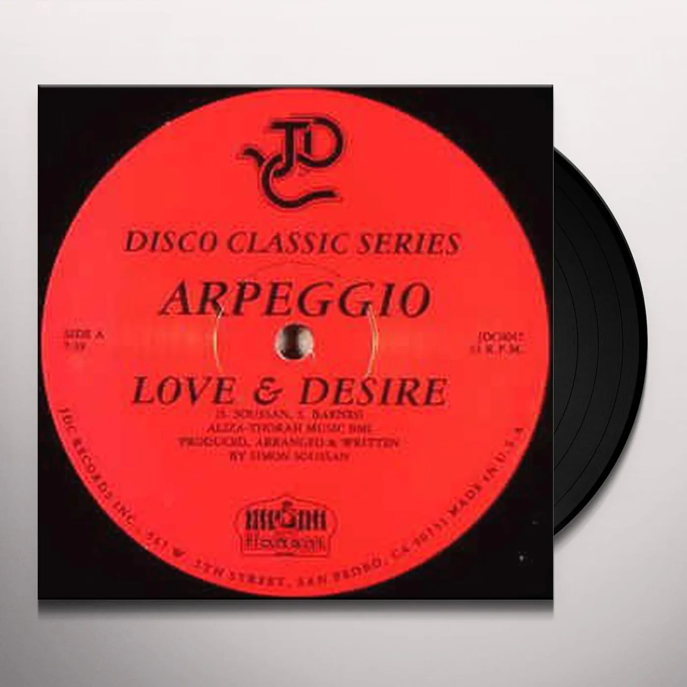 Arpeggio LOVE & DESIRE / FRENCH KISS PA Vinyl Record