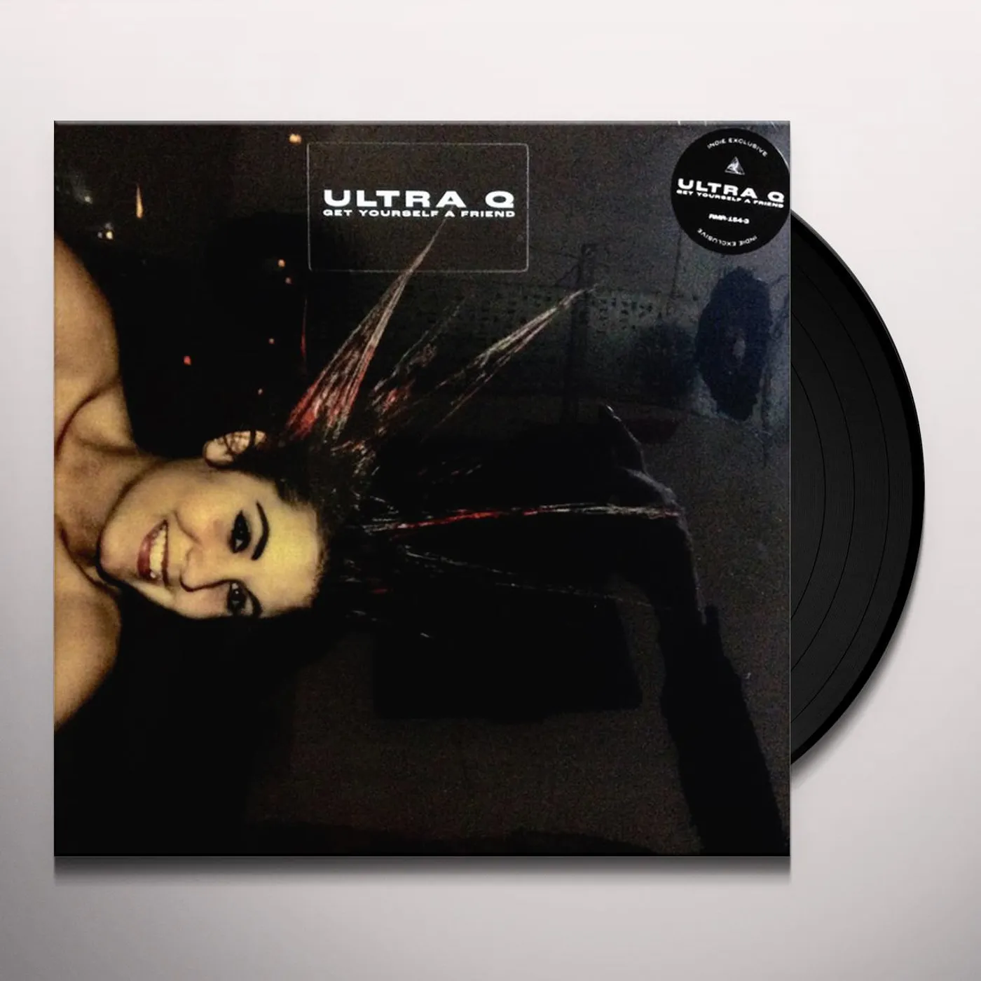 Ultra Q GET YOURSELF A FRIEND (APPLE RED VINYL) (I) Vinyl Record