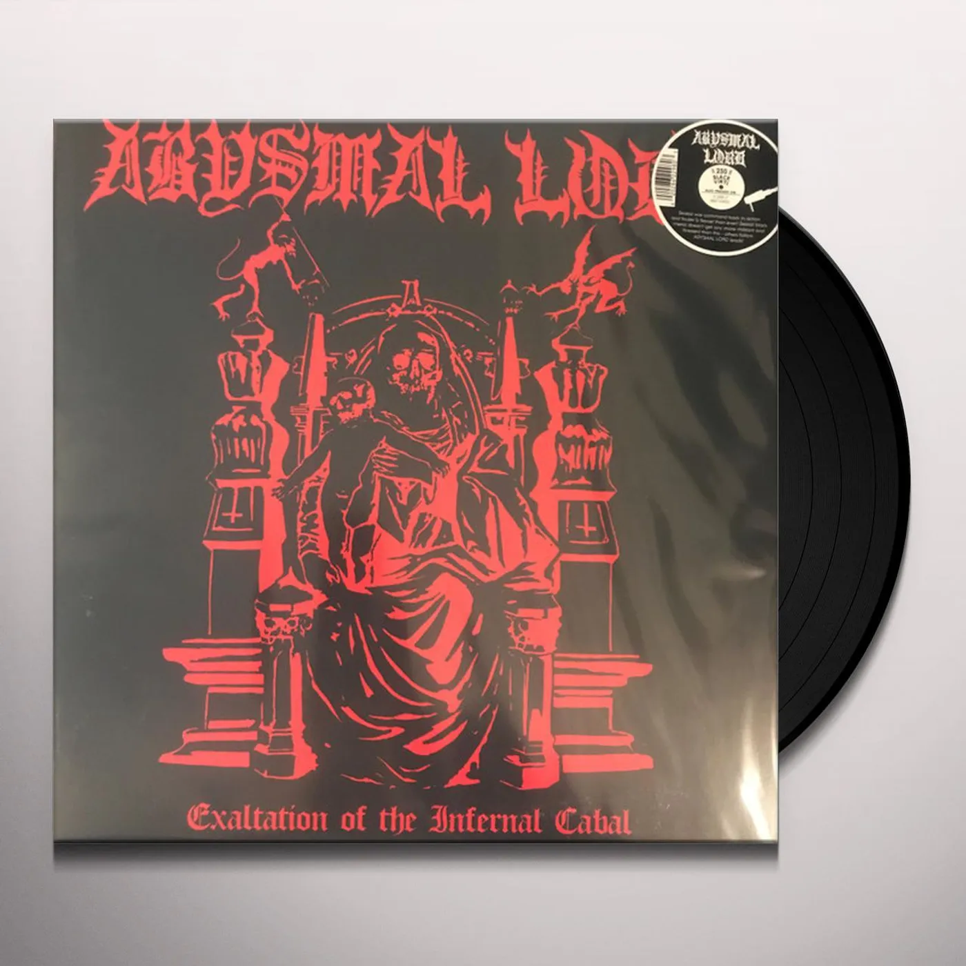 Abysmal Lord Exaltation of the Infernal Cabal Vinyl Record