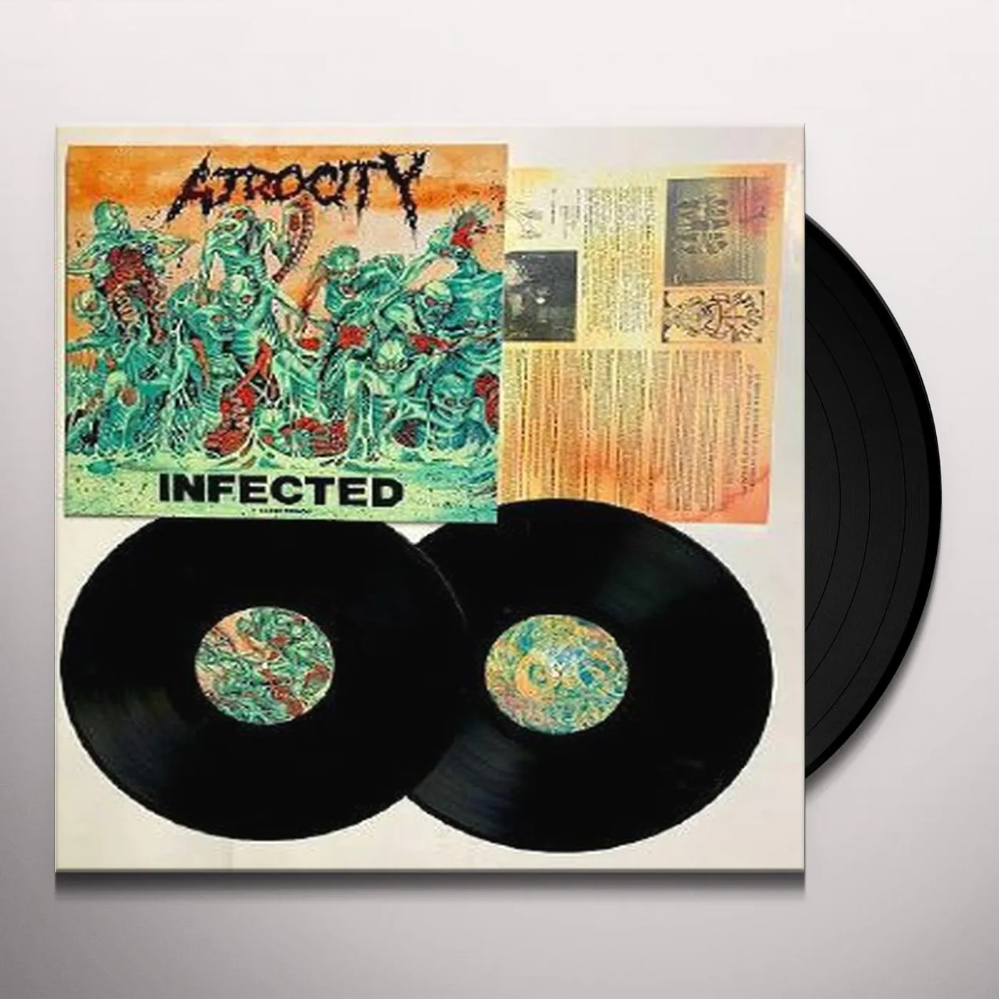 Atrocity INFECTED & EARLY DEMOS Vinyl Record