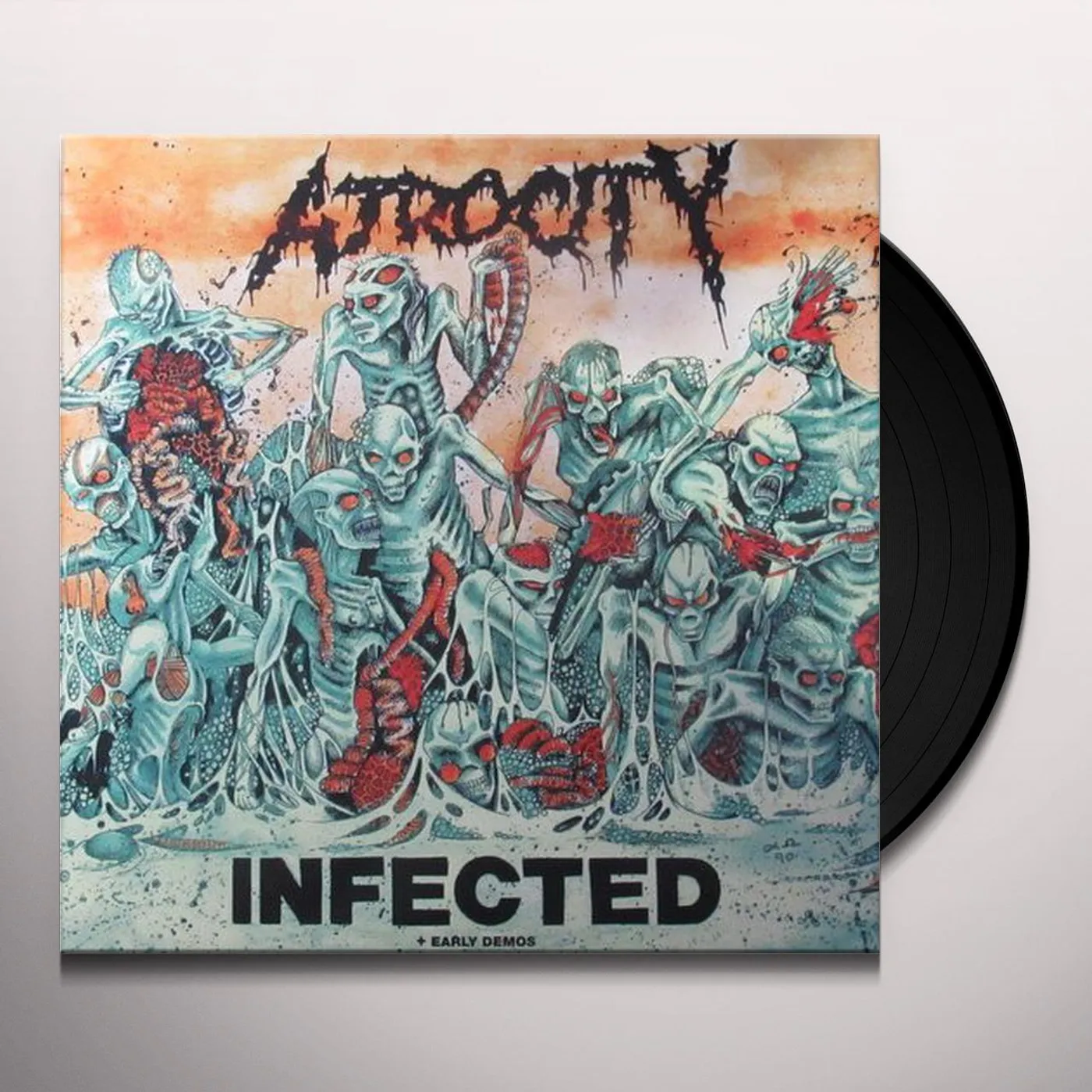 Atrocity INFECTED & EARLY DEMOS Vinyl Record