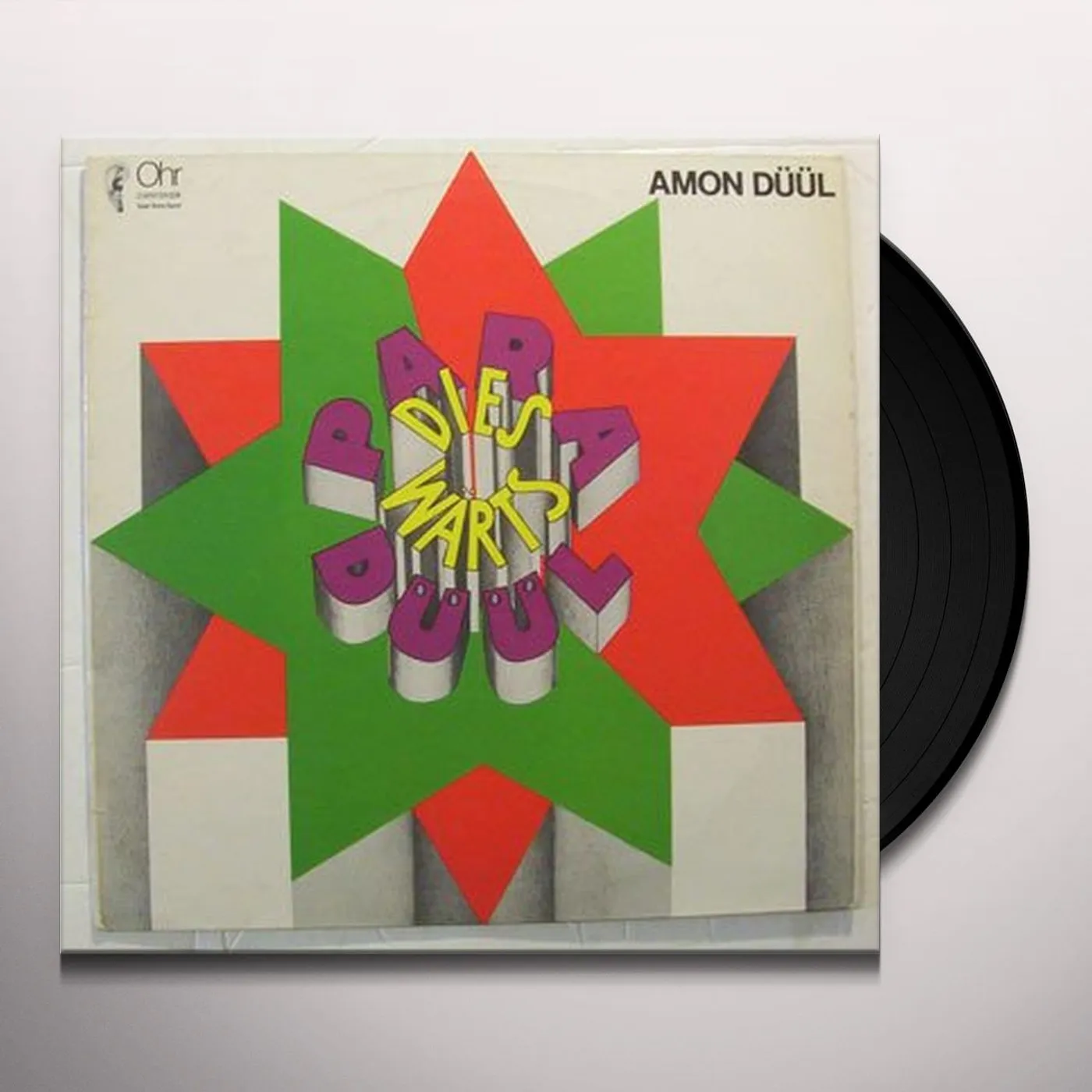 Amon Düül PARADIESWARTZ DUUL Vinyl Record