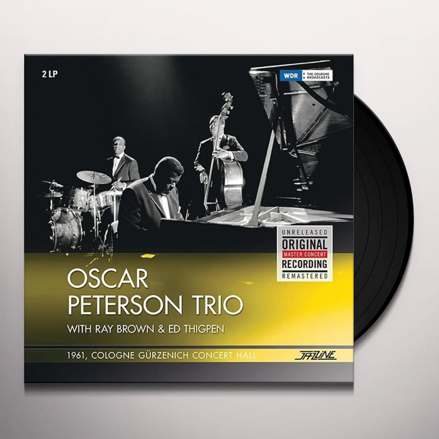 Oscar Peterson Trio 1961 COLOGNE GURZENICH CONCERT HALL Vinyl Record