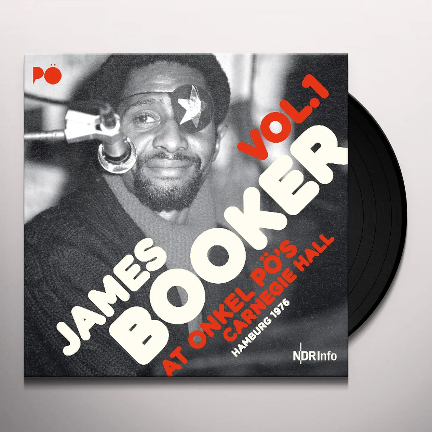 James Booker AT ONKEL PO'S CARNEGIE HALL HAMBURG 1976 1 Vinyl Record