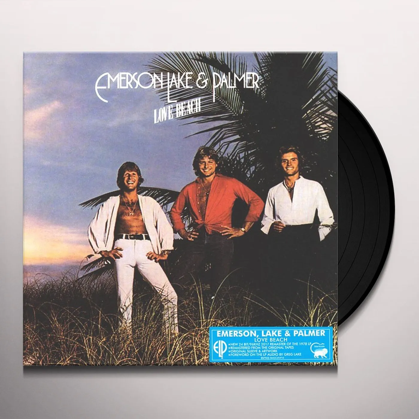 Emerson, Lake & Palmer LOVE BEACH Vinyl Record