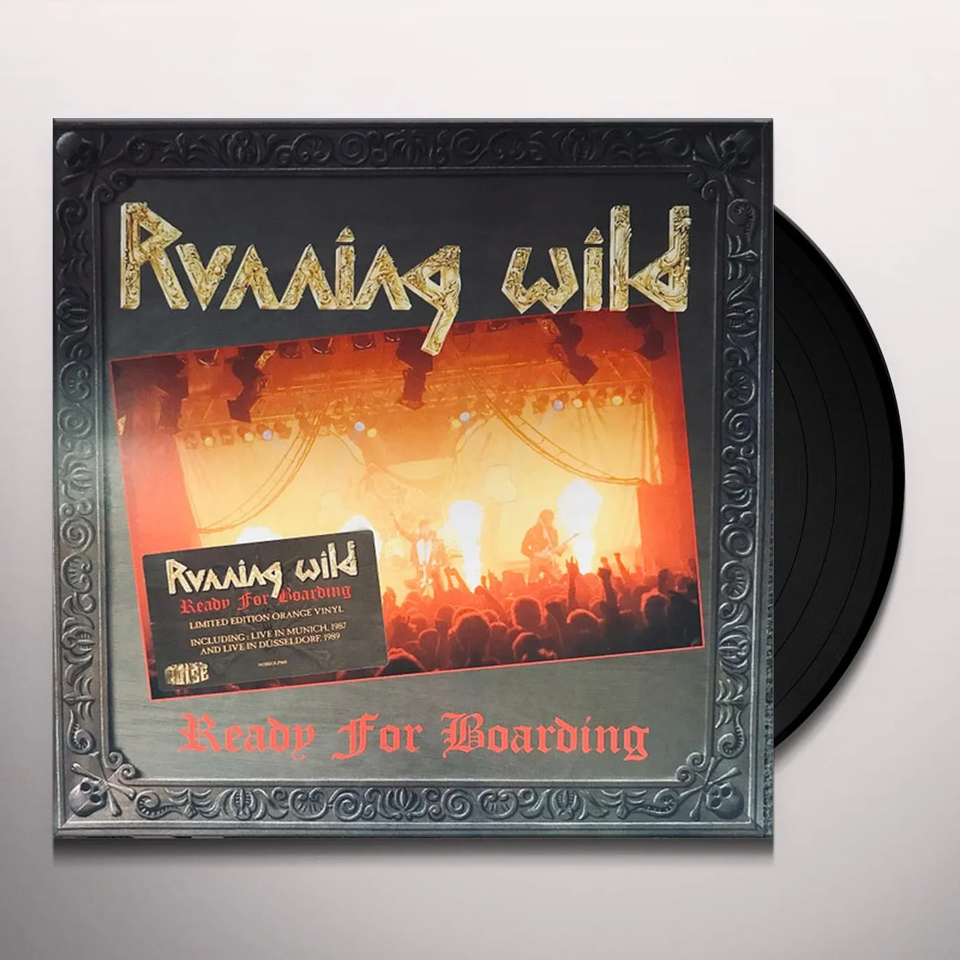 Running Wild Ready For Boarding Vinyl Record
