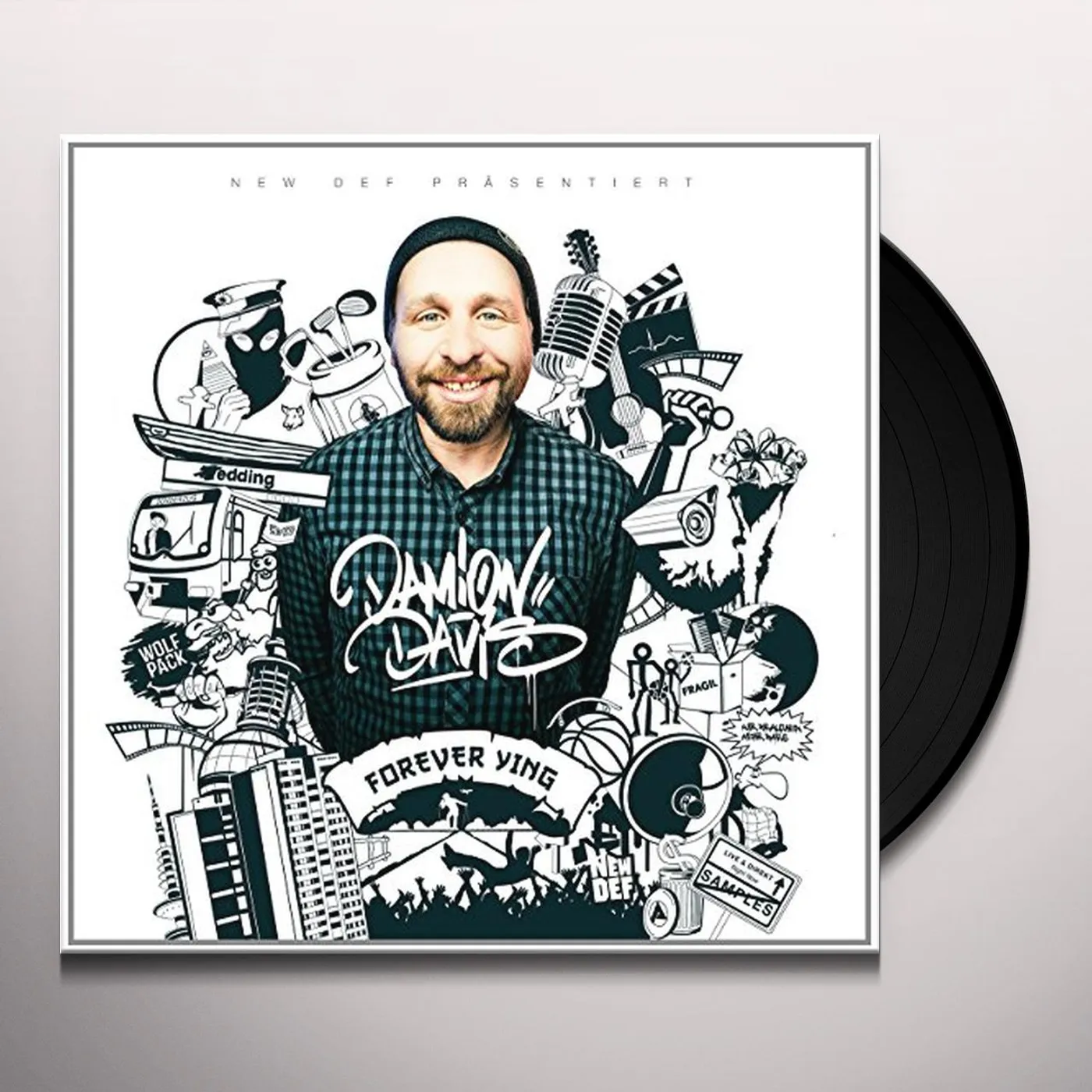 Damion Davis FOREVER YING Vinyl Record