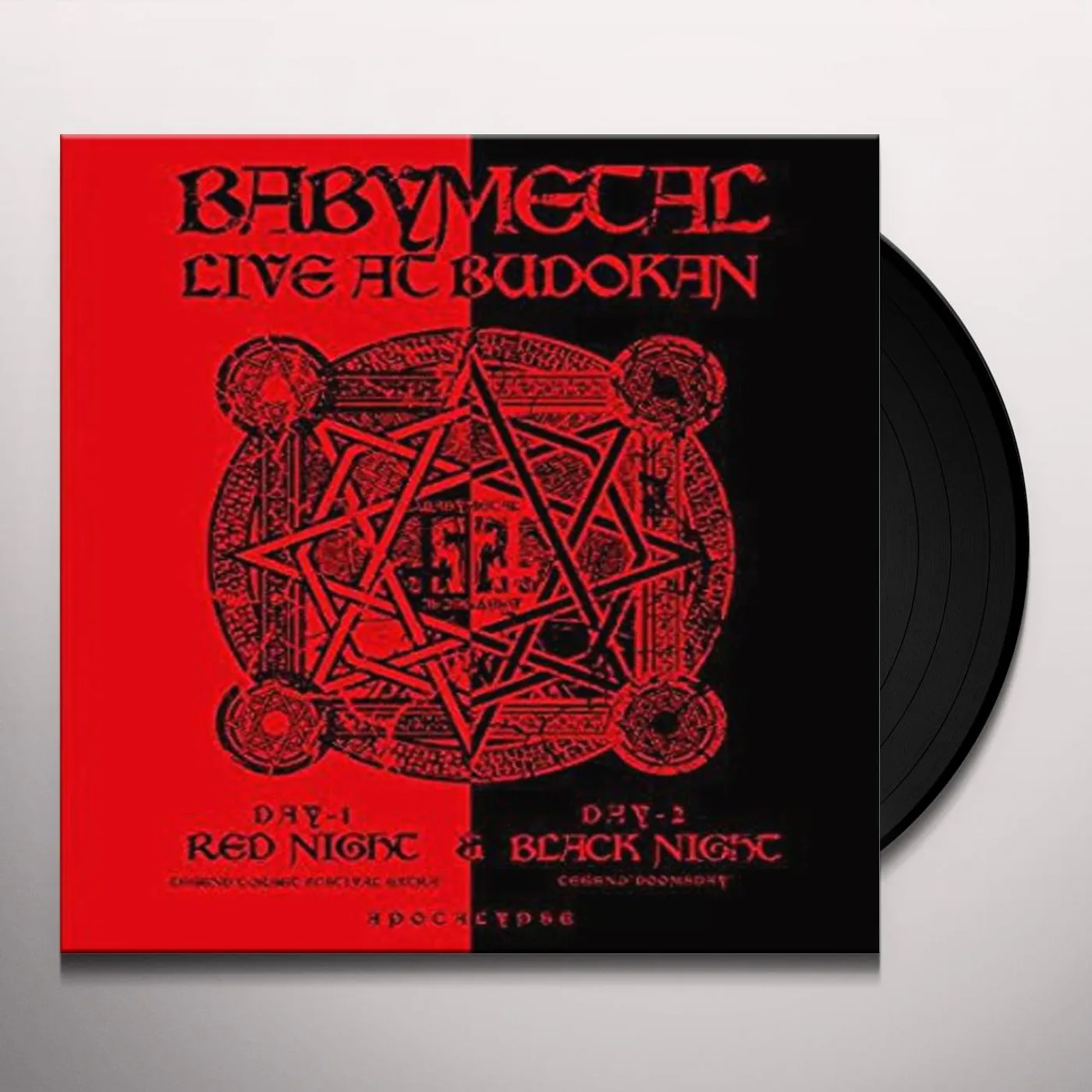 BABYMETAL LIVE AT BUDOKAN (RED NIGHT) Vinyl Record