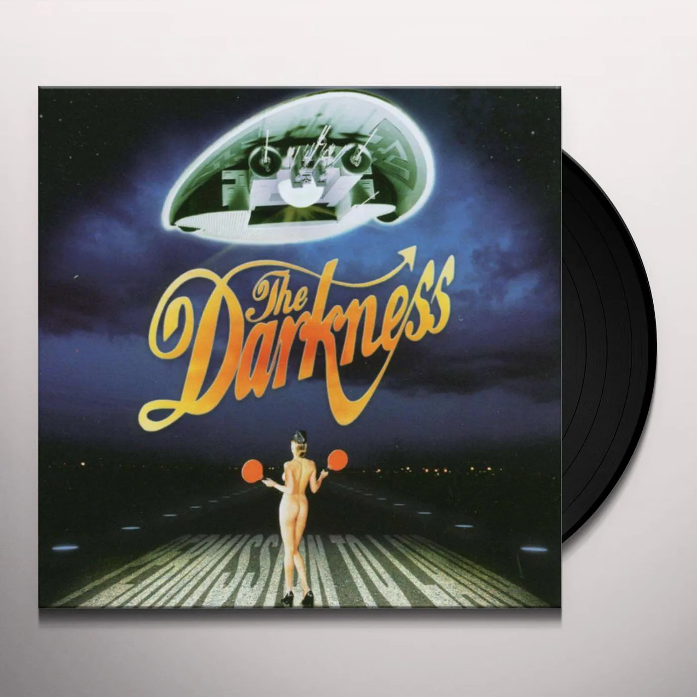 The Darkness PERMISSION TO LAND... AGAIN (20TH ANNIVERSARY EDITION/MARBLED VINYL) Vinyl Record
