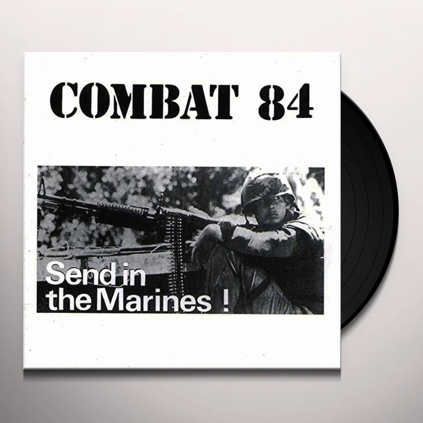 Combat 84 SEND IN THE MARINES Vinyl Record