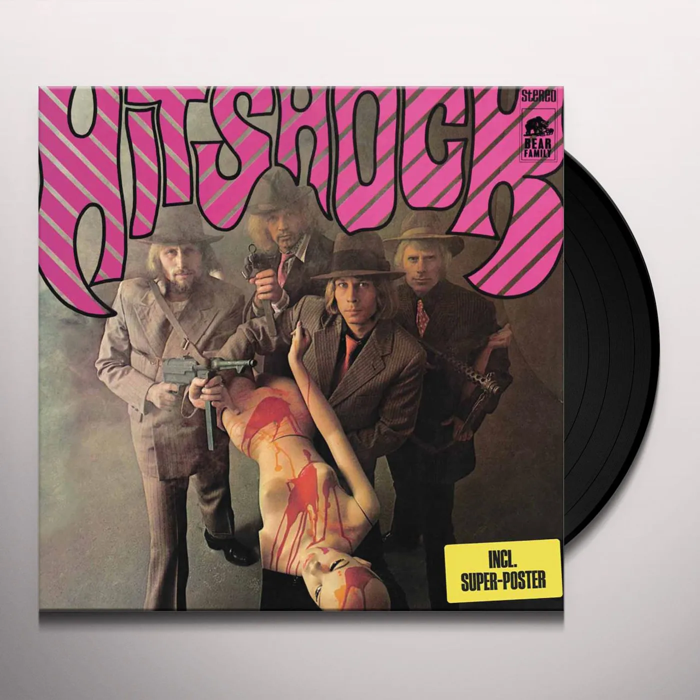 The Petards Hitshock Vinyl Record