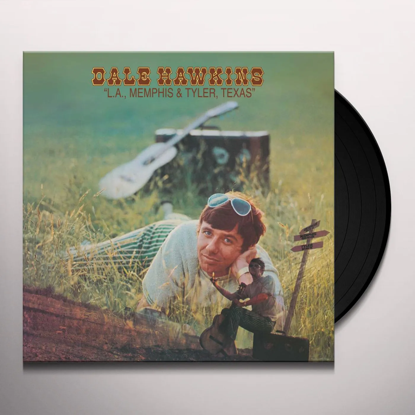 Dale Hawkins L.A. MEMPHIS AND TYLER TEXAS Vinyl Record