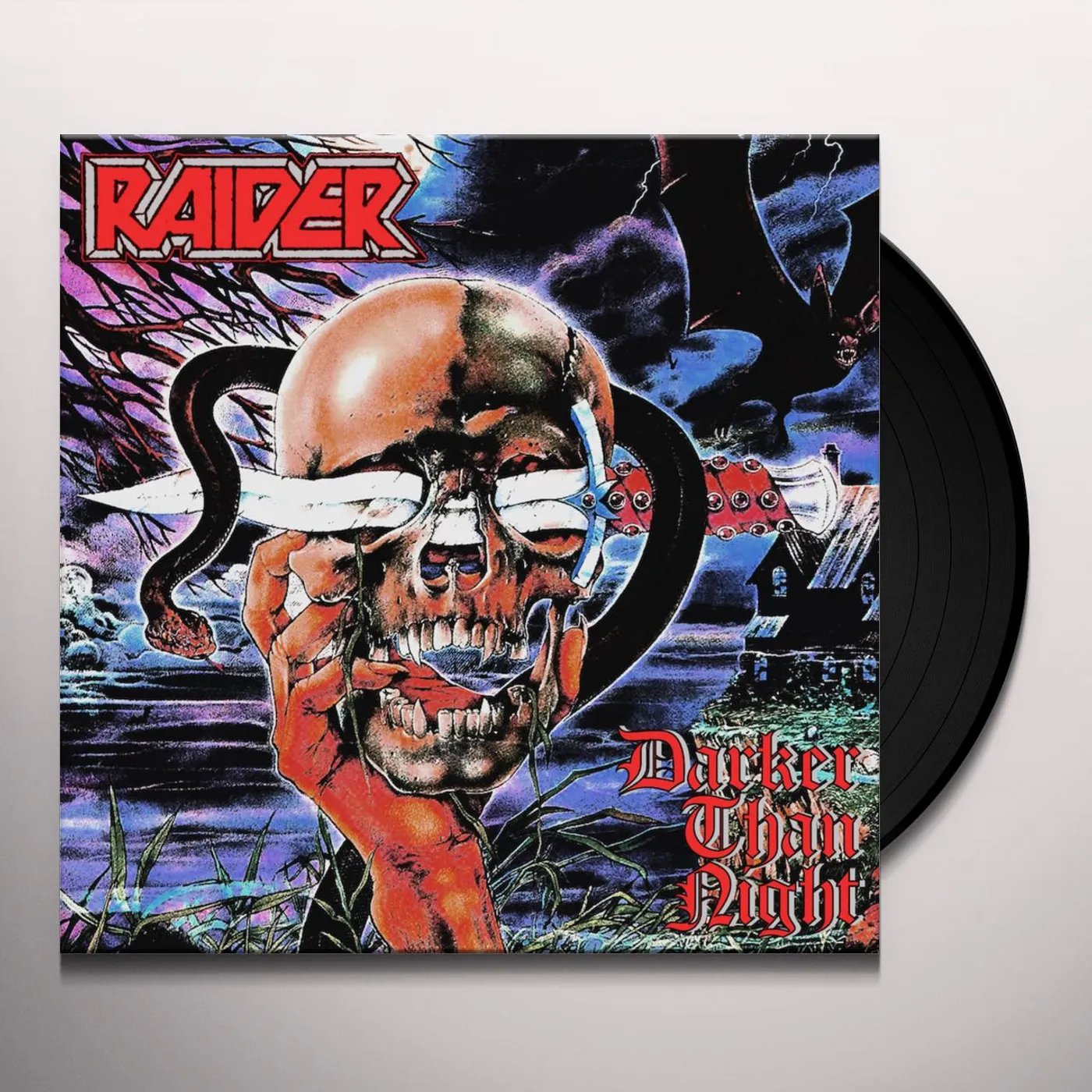 Raider DARKER THAN NIGHT Vinyl Record